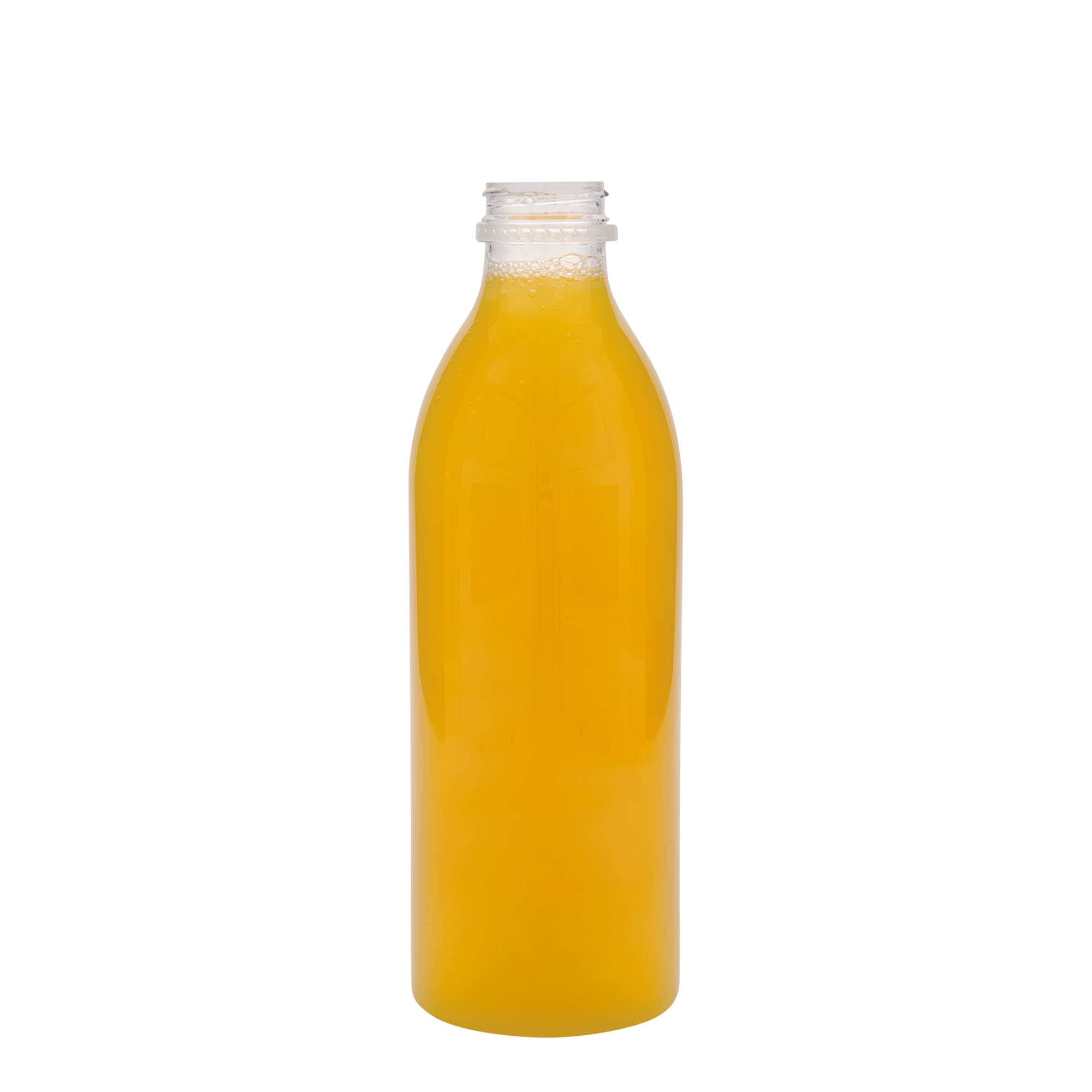 1,000 ml PET bottle standard, plastic, opening: 38 mm 1,000 ml PET bottle standard, plastic, opening: 38 mm