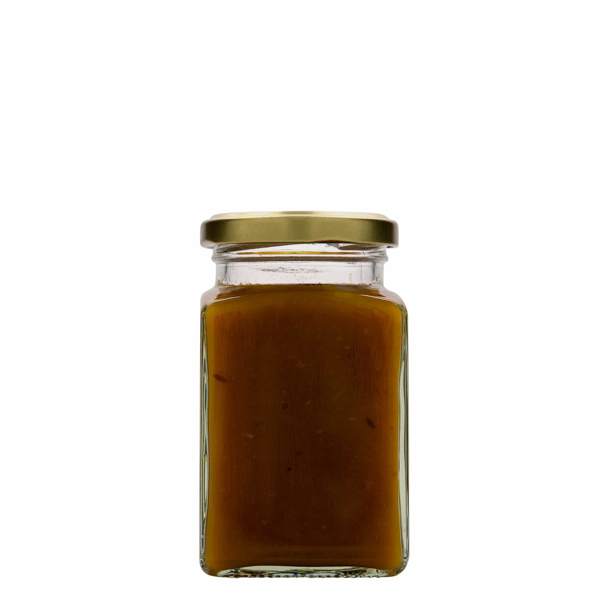 260 ml square jar, closure: twist off (TO 58)