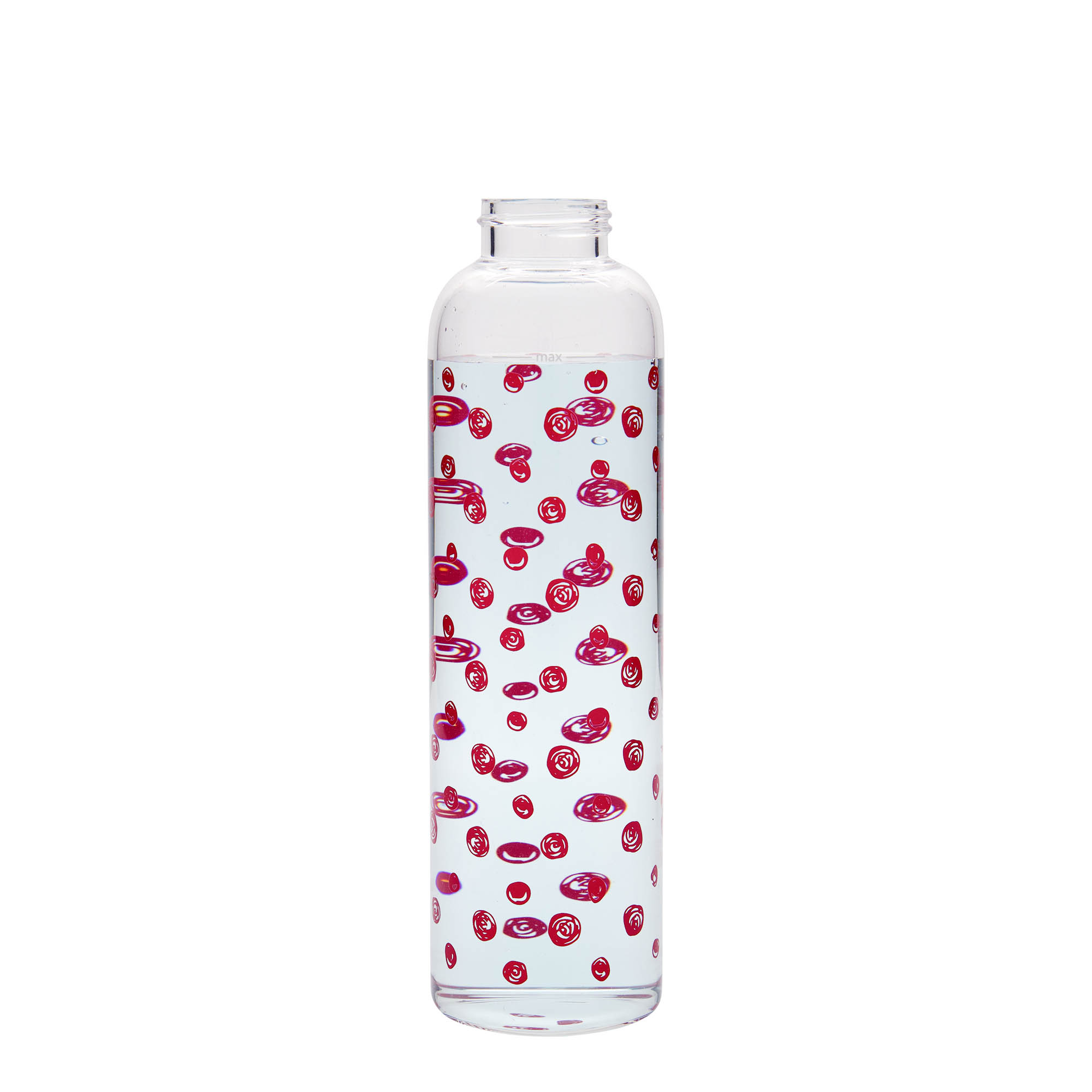 500 ml drinking bottle 'Perseus - Red Dots', opening: screw cap 500 ml drinking bottle 'Perseus - Red Dots', opening: screw cap