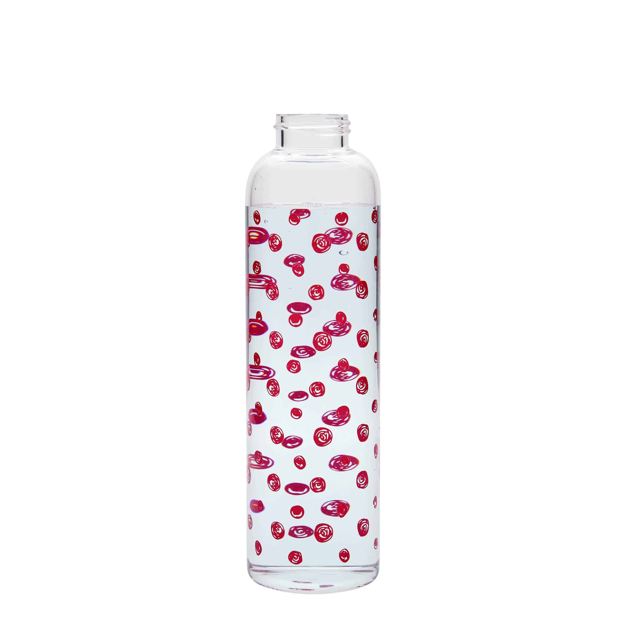 500 ml drinking bottle 'Perseus - Red Dots', opening: screw cap 500 ml drinking bottle 'Perseus - Red Dots', opening: screw cap