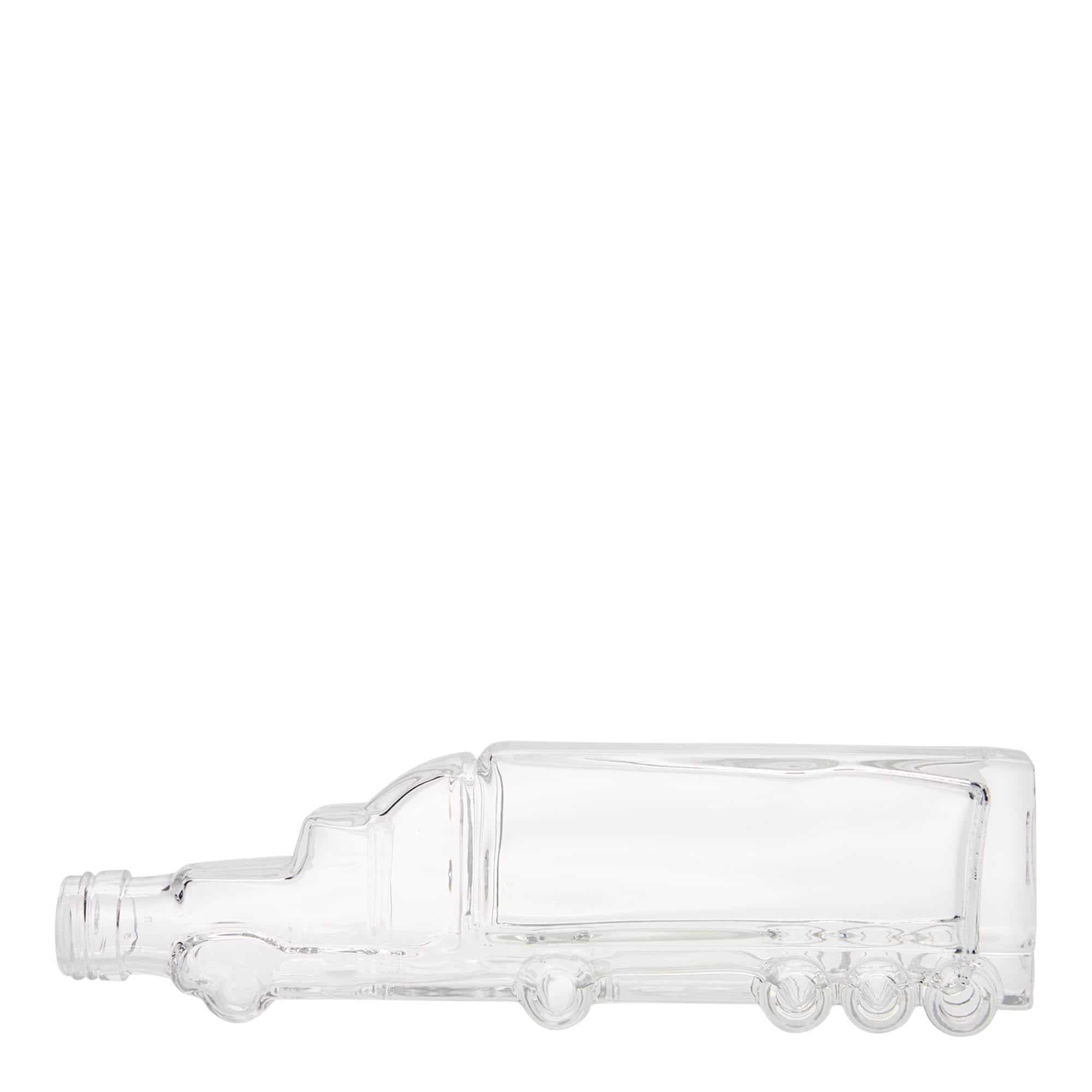 200 ml glass bottle 'Truck', closure: PP 25