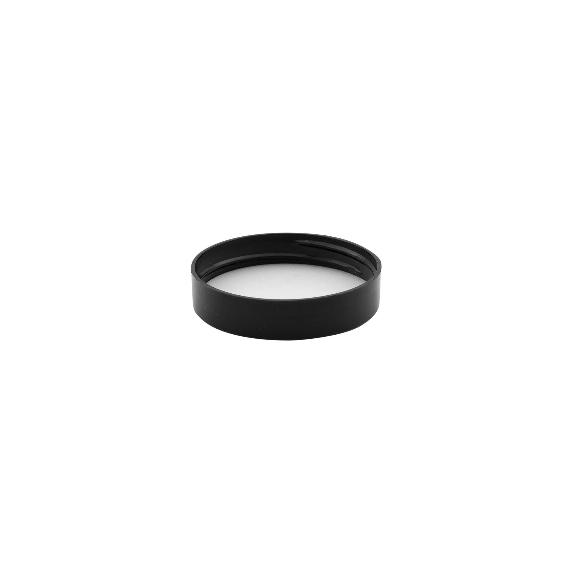 Screw cap, PP plastic, black, for opening: 48/400 Screw cap, PP plastic, black, for opening: 48/400