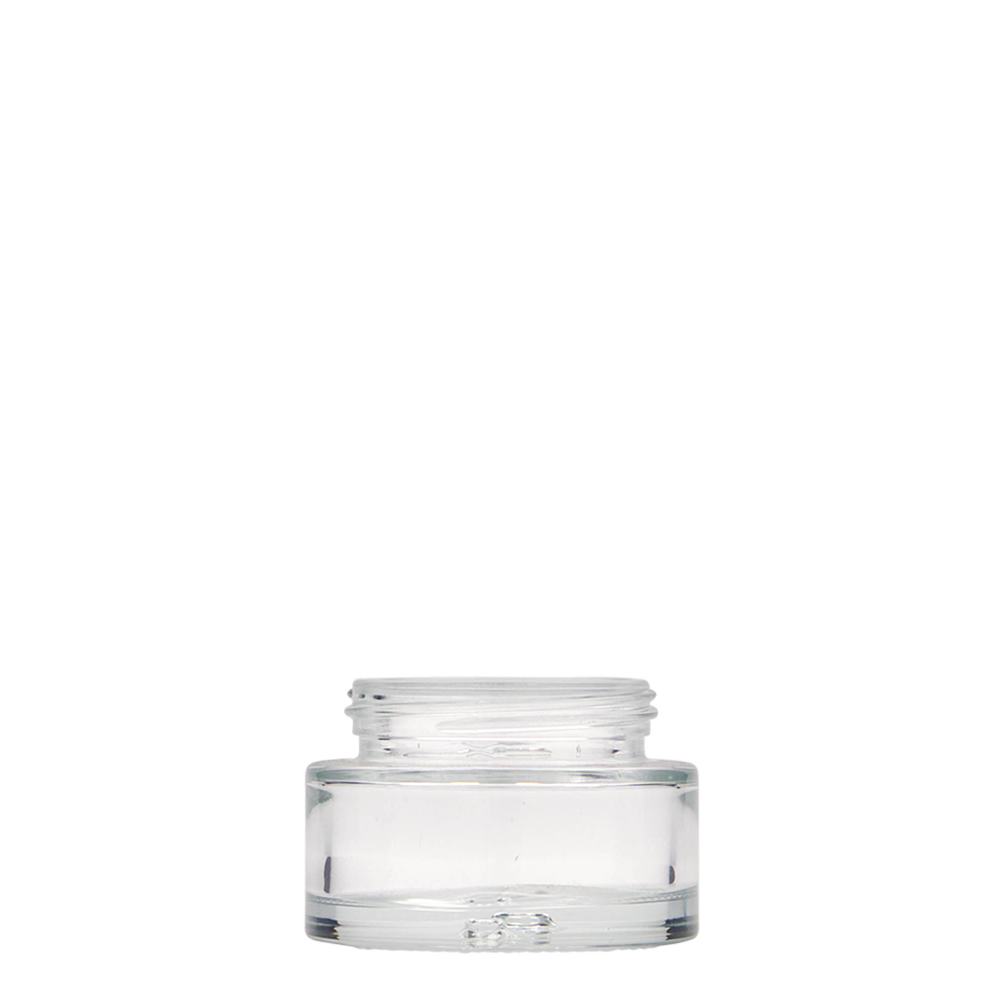 30 ml jar 'Clear Edition', glass, opening: screw cap 30 ml jar 'Clear Edition', glass, opening: screw cap