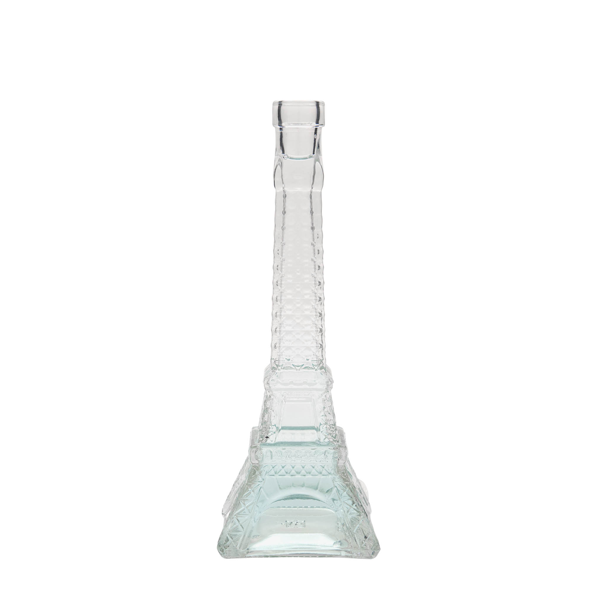 200 ml glass bottle ‘Eiffel Tower’, opening: cork