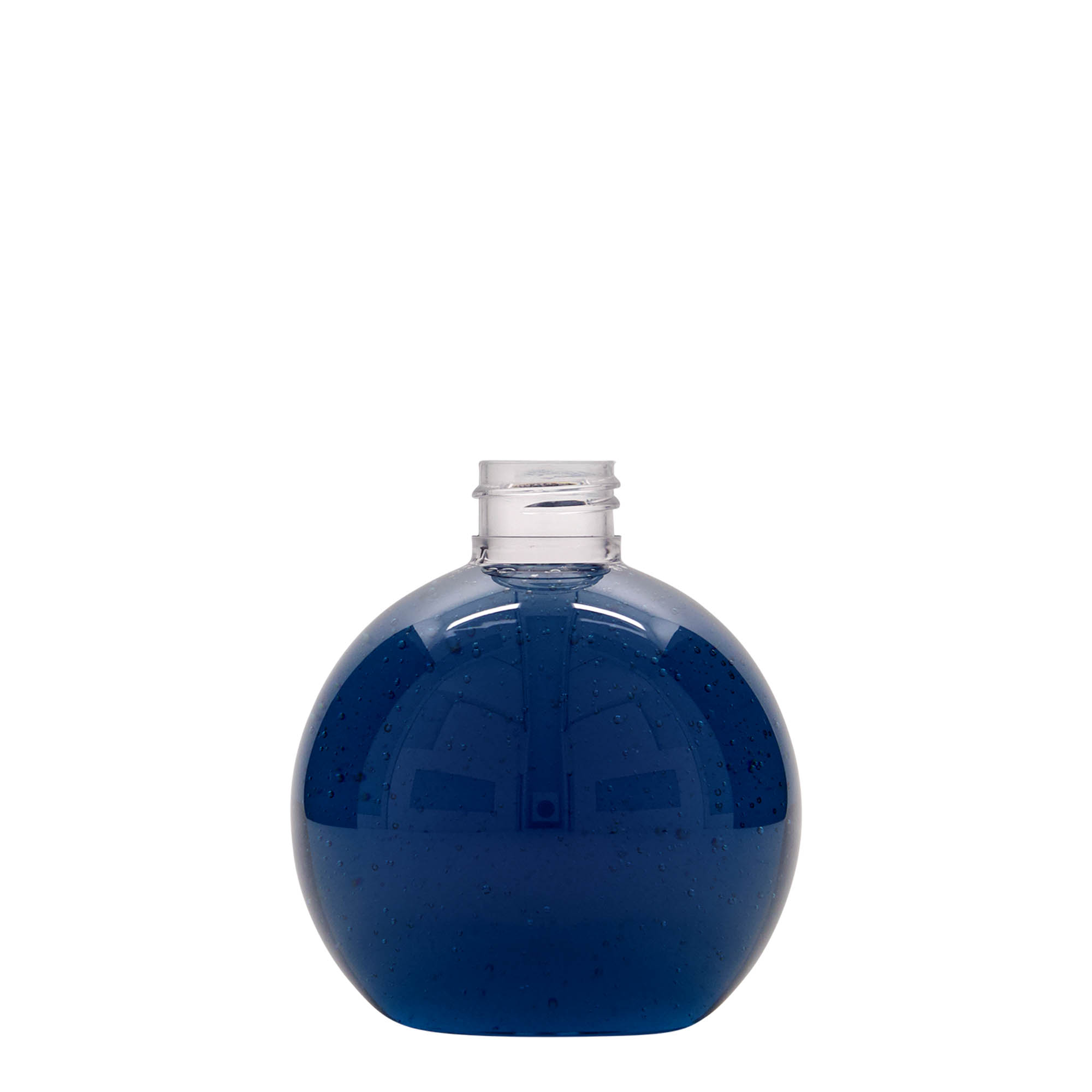 250 ml PET bottle ‘Perry’, round, plastic, neck: 24/410