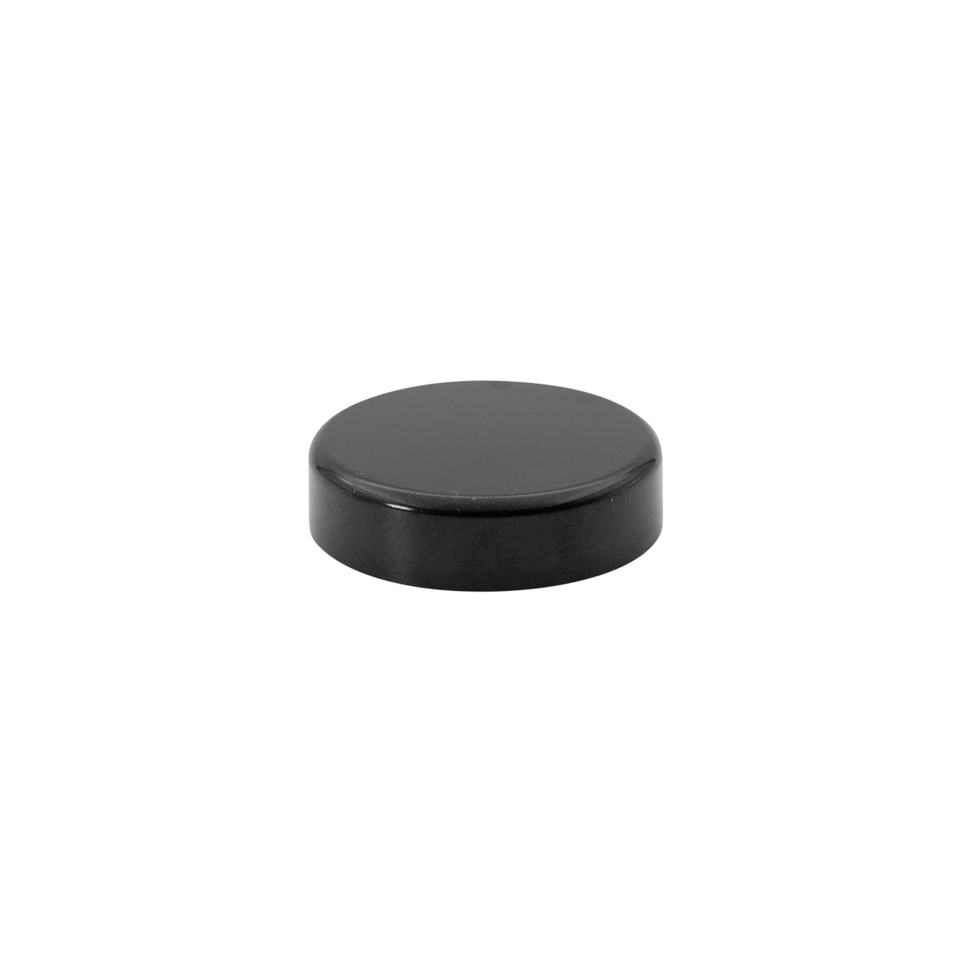 Screw cap for 50 ml 'Blue Edition', HPM plastic, black Screw cap for 50 ml 'Blue Edition', HPM plastic, black