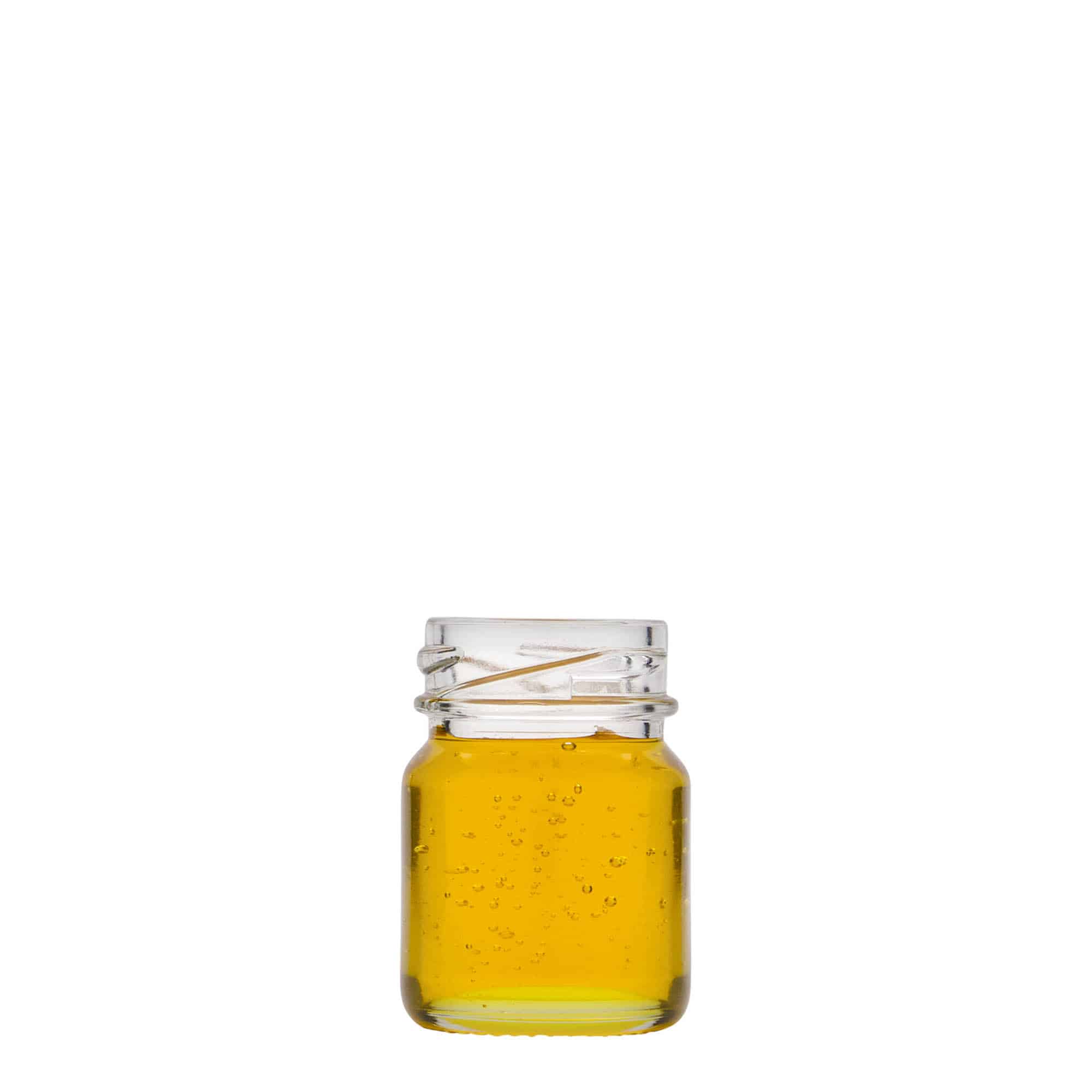 45 ml tall round glass, opening: Twist-off (TO 38)