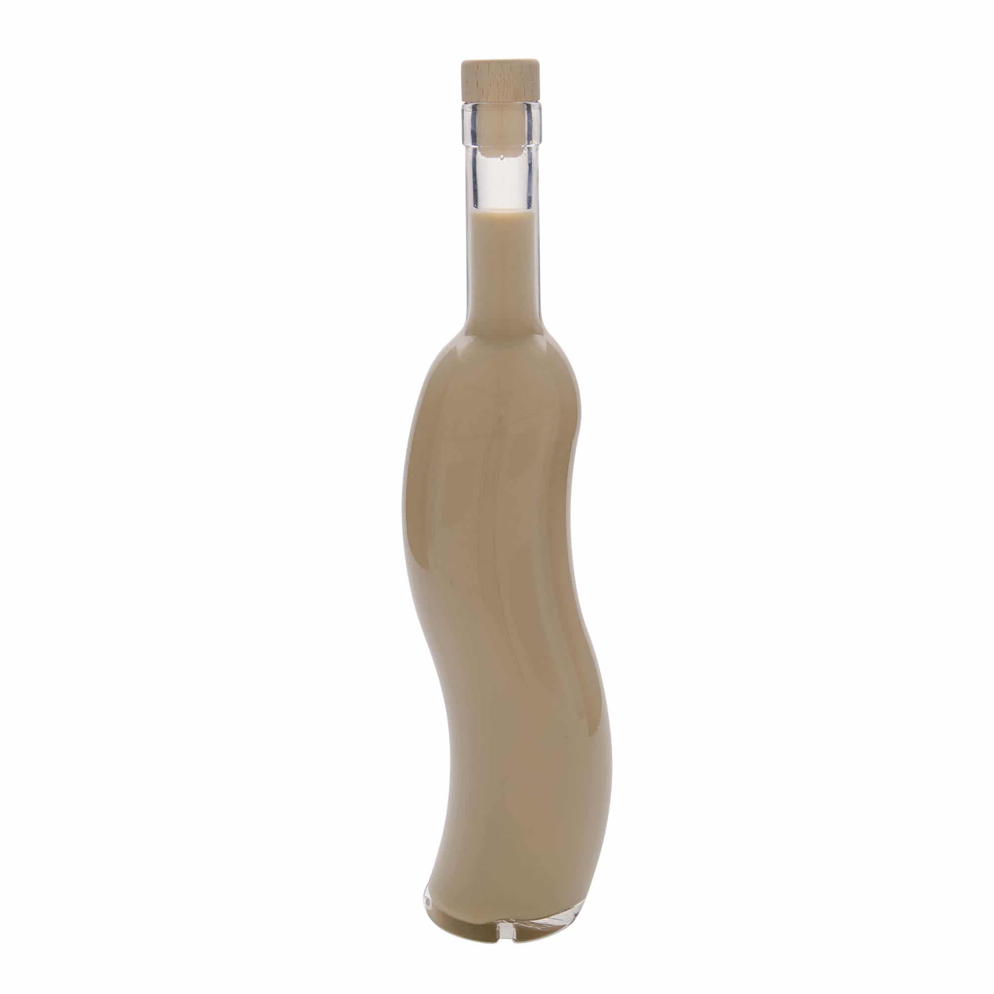 500 ml glass bottle 'La-Ola', semi-round, opening: cork