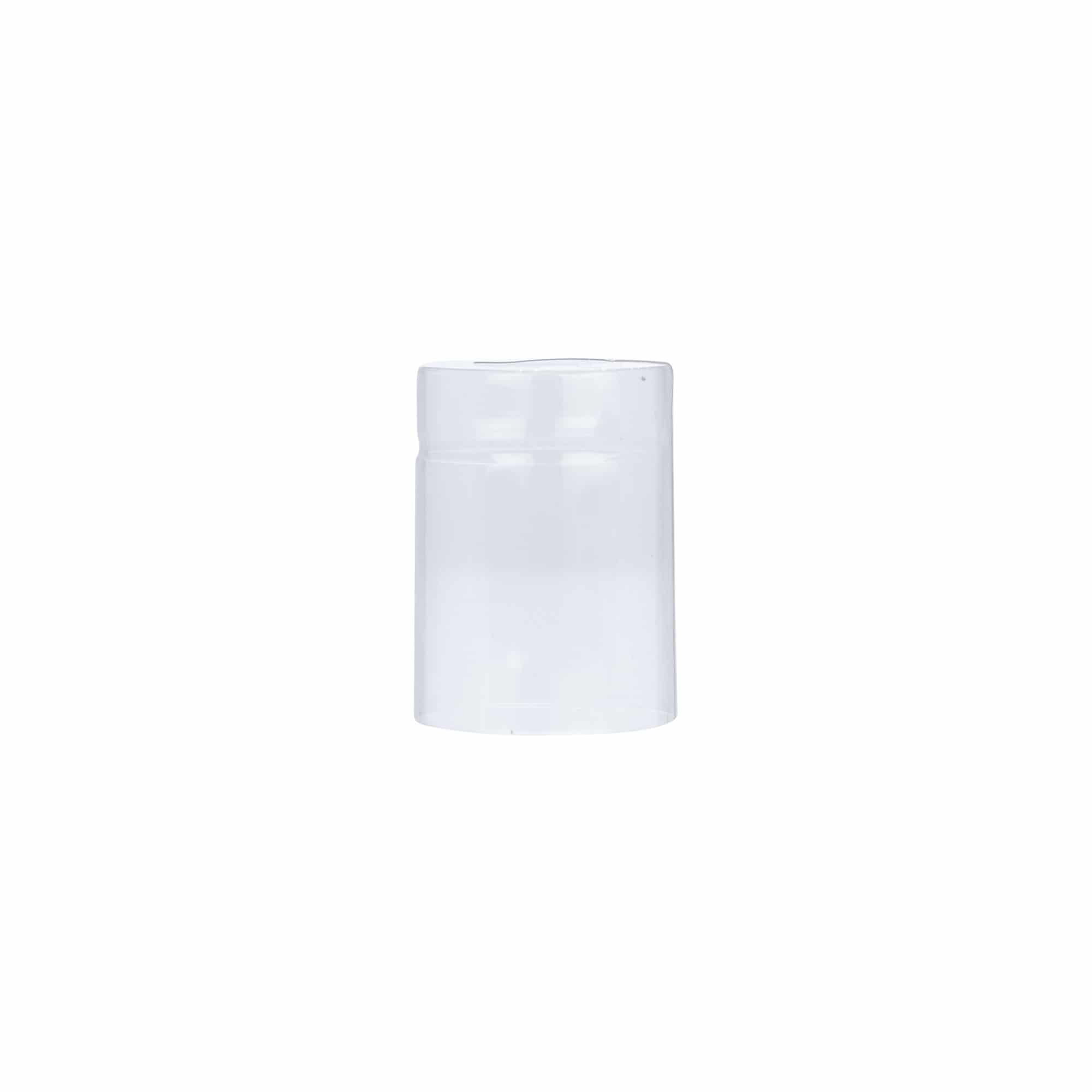 Shrink capsule 25x35, PVC plastic