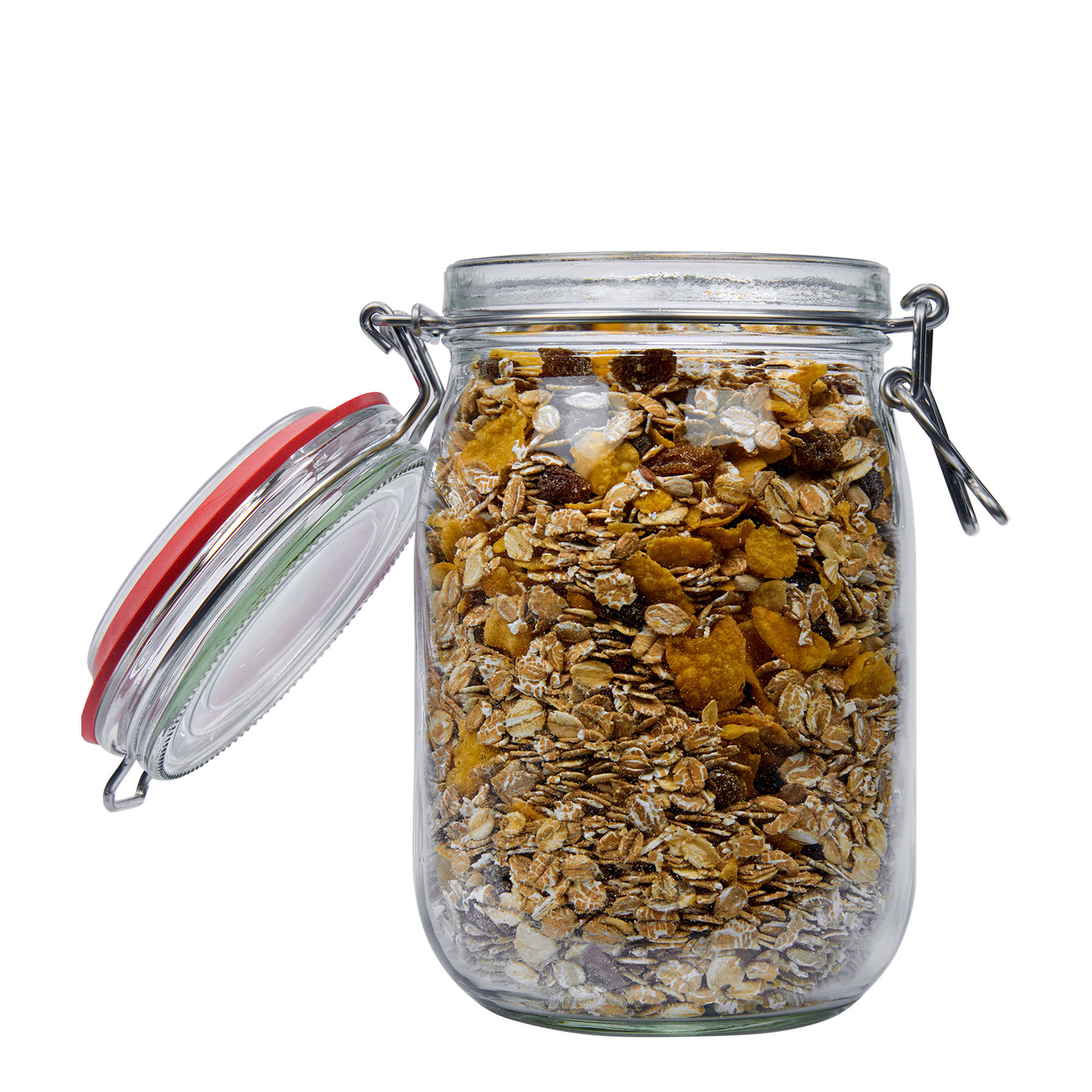 1,140 ml wire bail jar, opening: wire bail closure