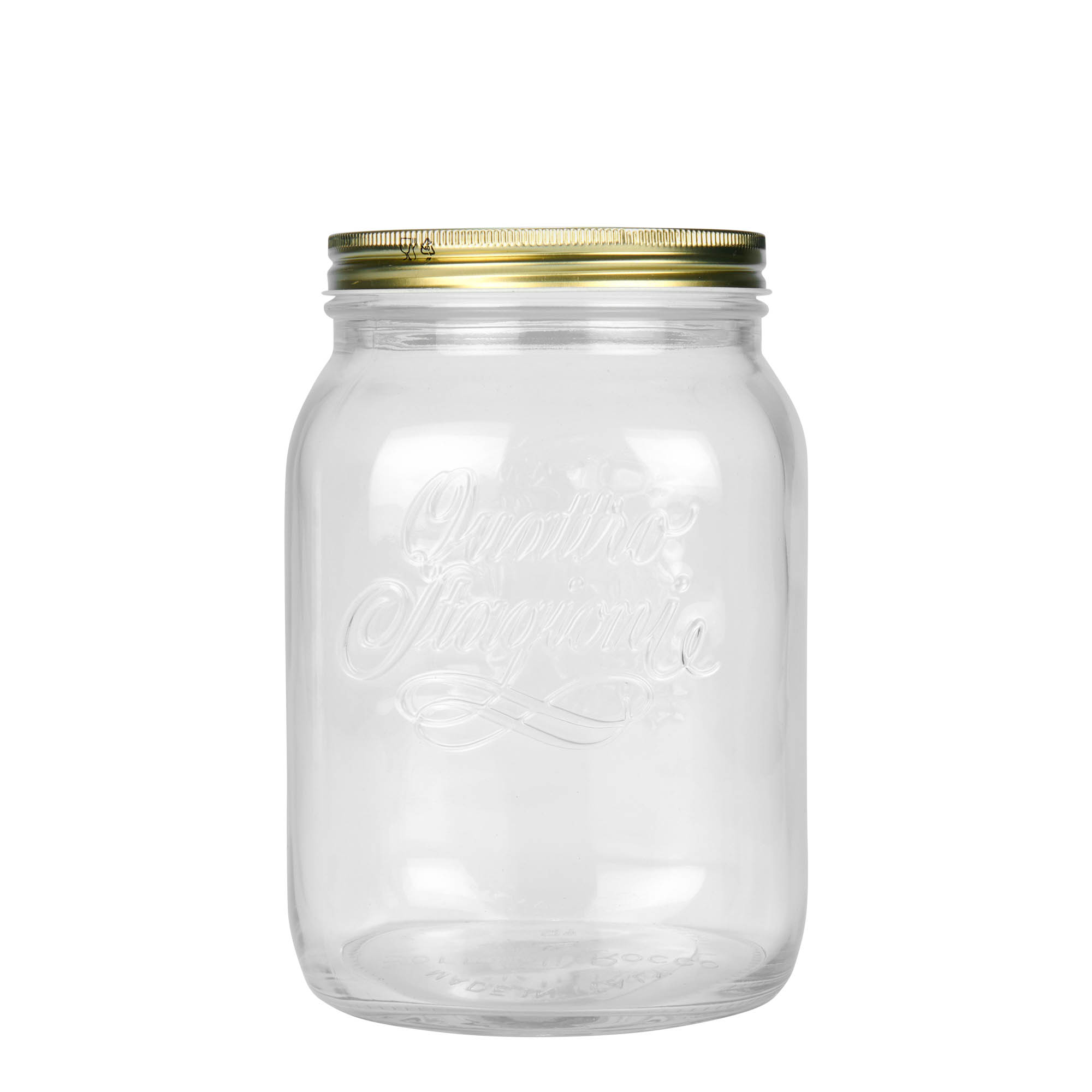 2,000 ml glass ‘Quattro Stagioni’, opening: screw cap