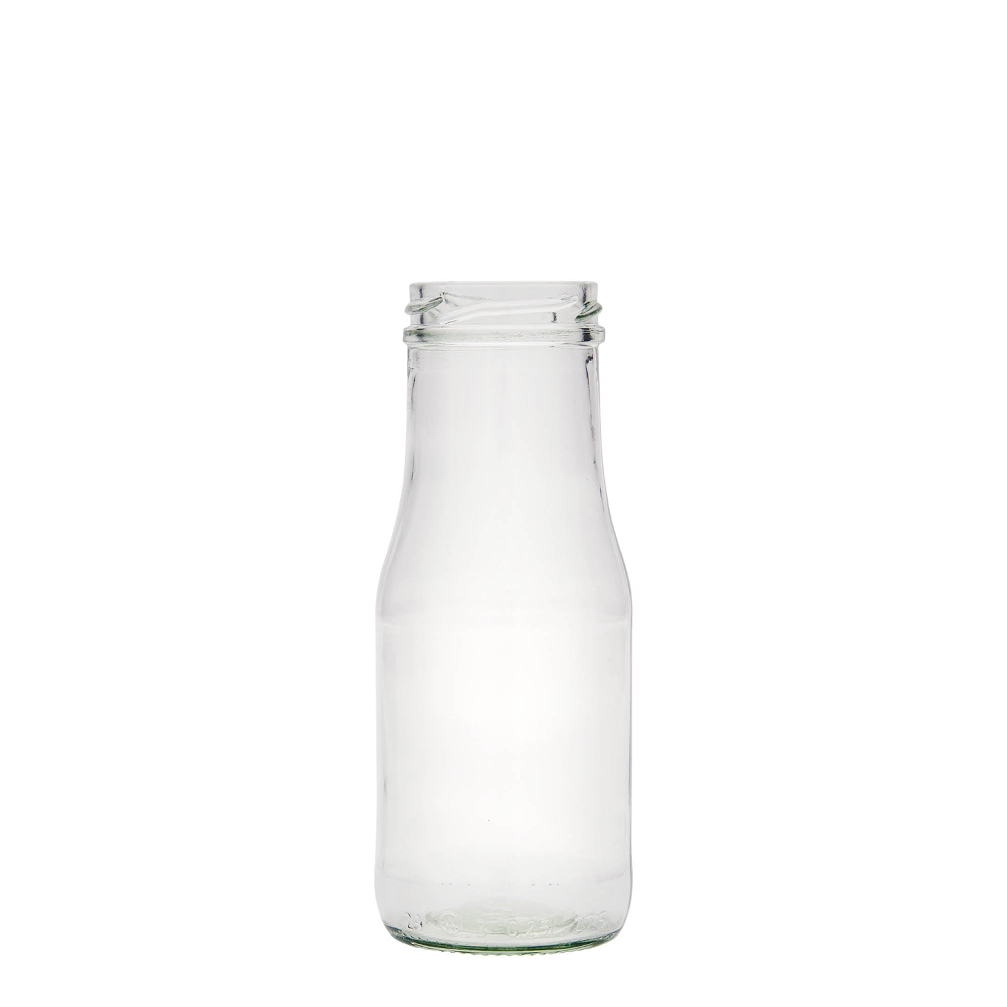 250 ml glass bottle Susann, opening: Twist-Off (TO 48) 250 ml glass bottle Susann, opening: Twist-Off (TO 48)