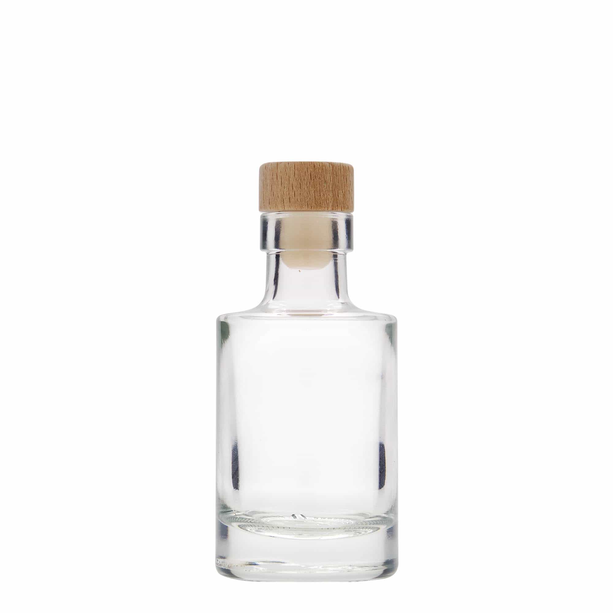 100 ml glass bottle ‘Aventura’, opening: cork