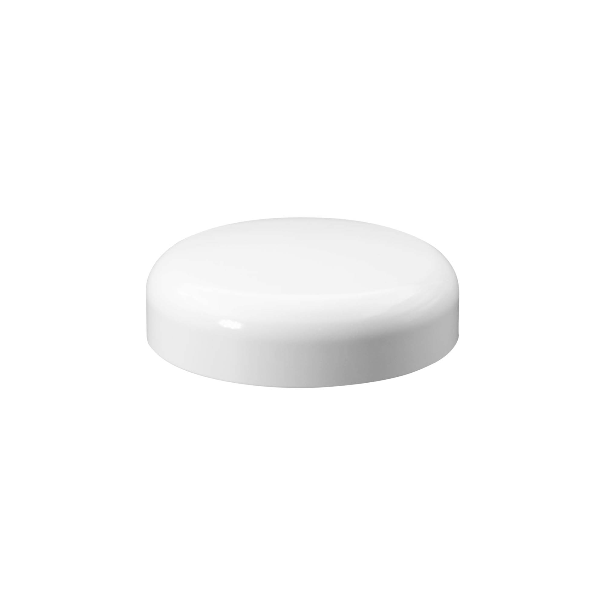 Screw cap for 200 ml 'Bianca', PP plastic, white Screw cap for 200 ml 'Bianca', PP plastic, white