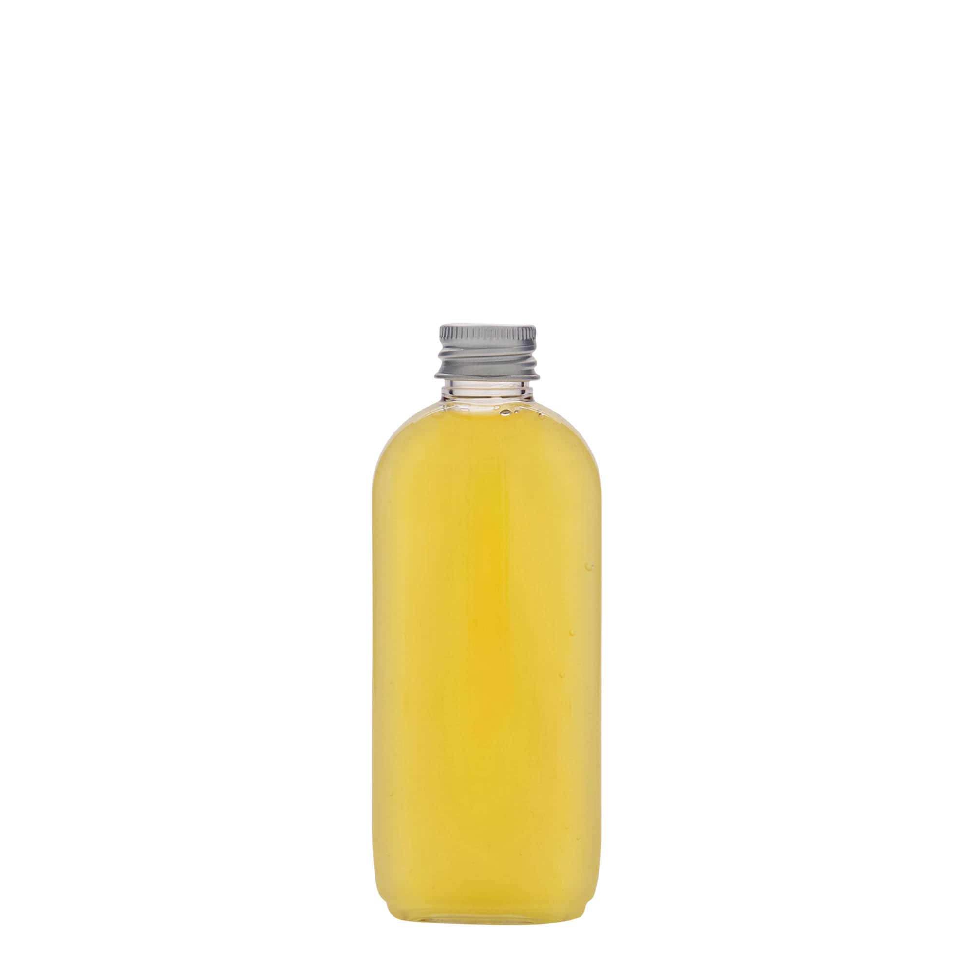 100 ml PET bottle 'Iris', oval, plastic, opening: 20/410
