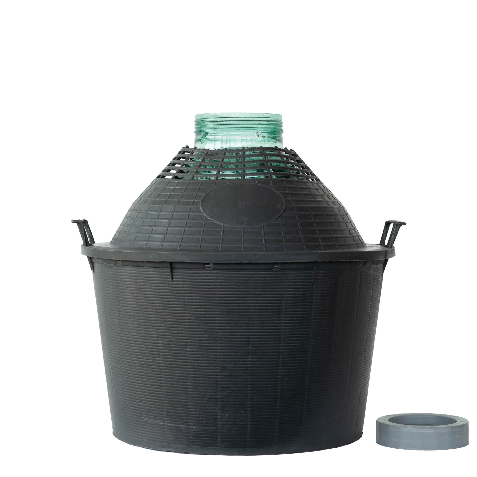 34 l balloon bottle wide neck, glass, opening: screw cap 34 l balloon bottle wide neck, glass, opening: screw cap