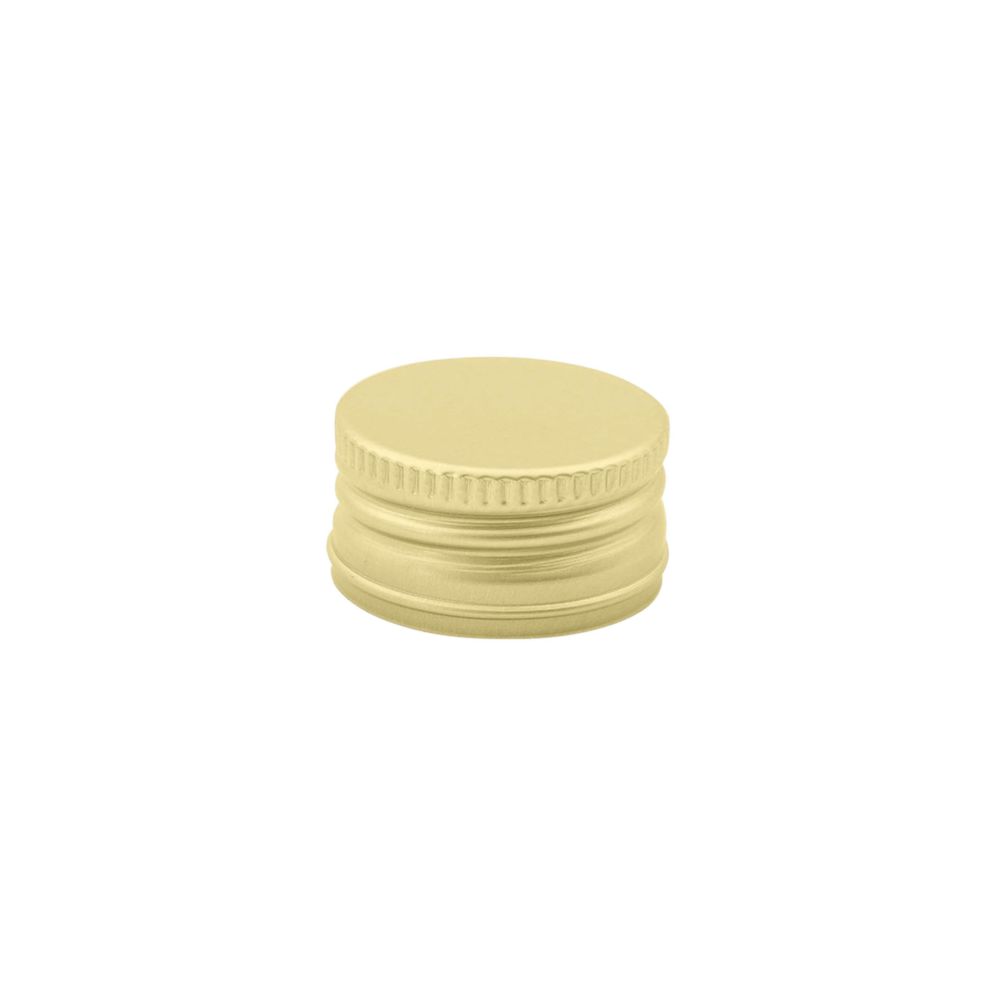 Screw cap, metal, gold, for opening: PP 31.5 Screw cap, metal, gold, for opening: PP 31.5