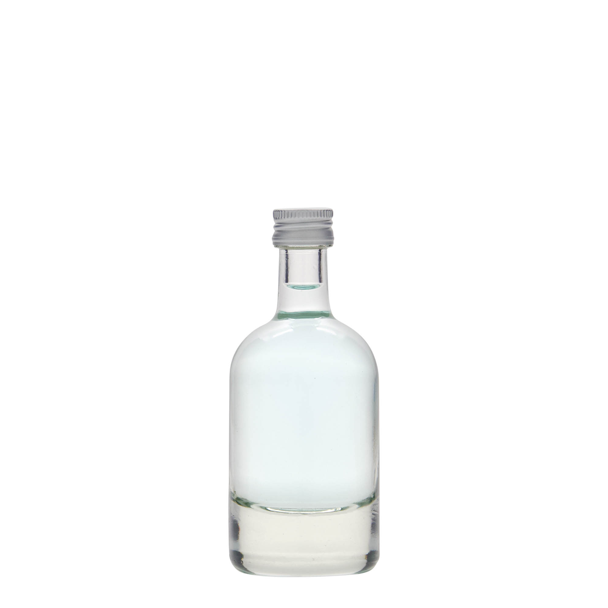 50 ml glass bottle 'Linea Uno', opening: PP 18 50 ml glass bottle 'Linea Uno', opening: PP 18