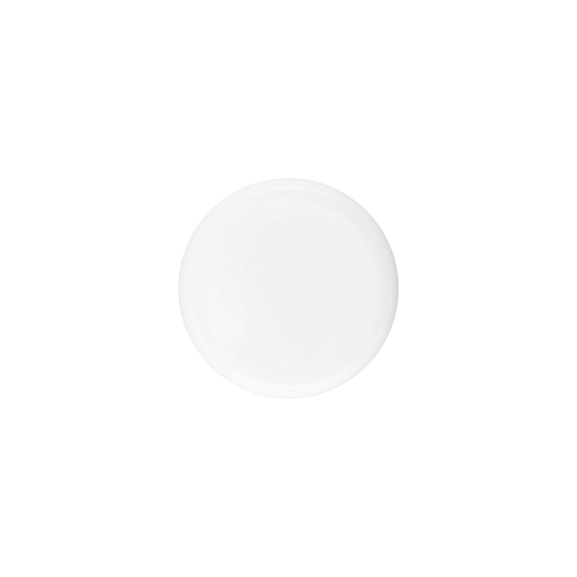 Screw cap for 50 ml 'Bianca', PP plastic, white Screw cap for 50 ml 'Bianca', PP plastic, white