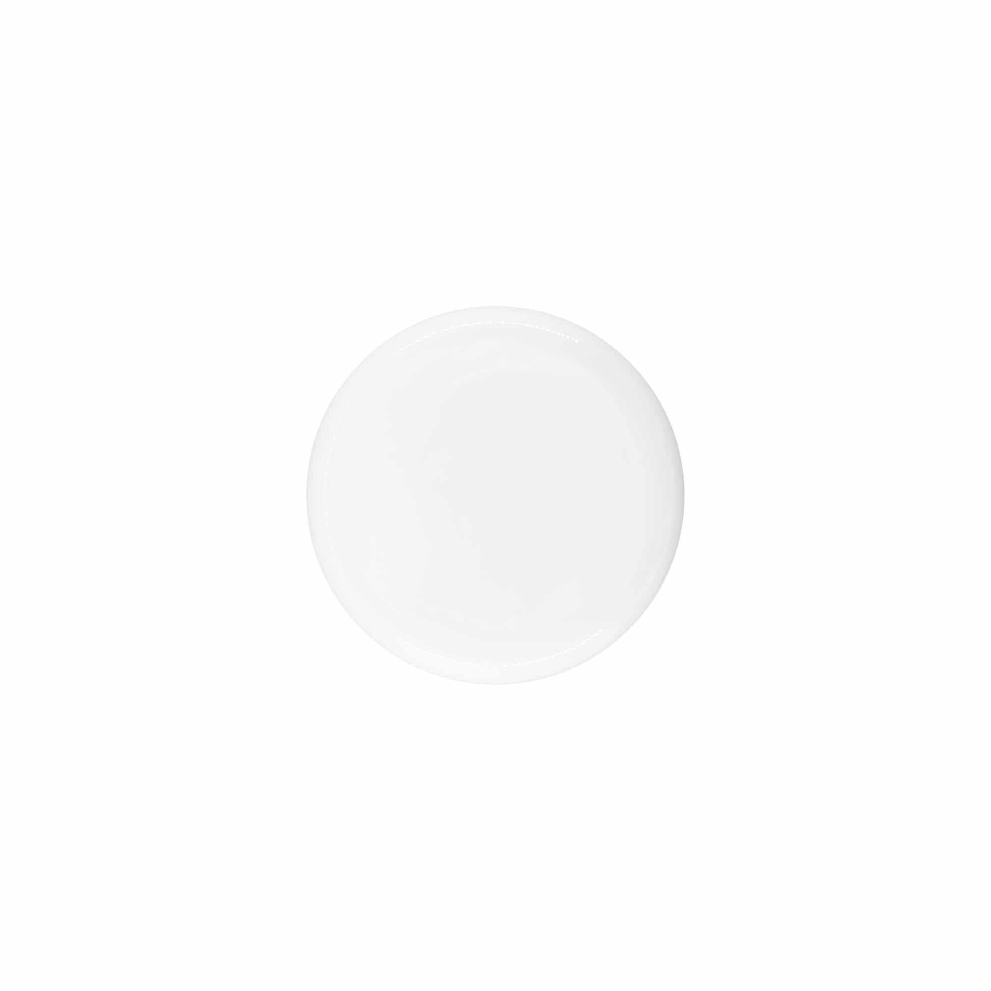 Screw cap for 50 ml 'Bianca', PP plastic, white Screw cap for 50 ml 'Bianca', PP plastic, white