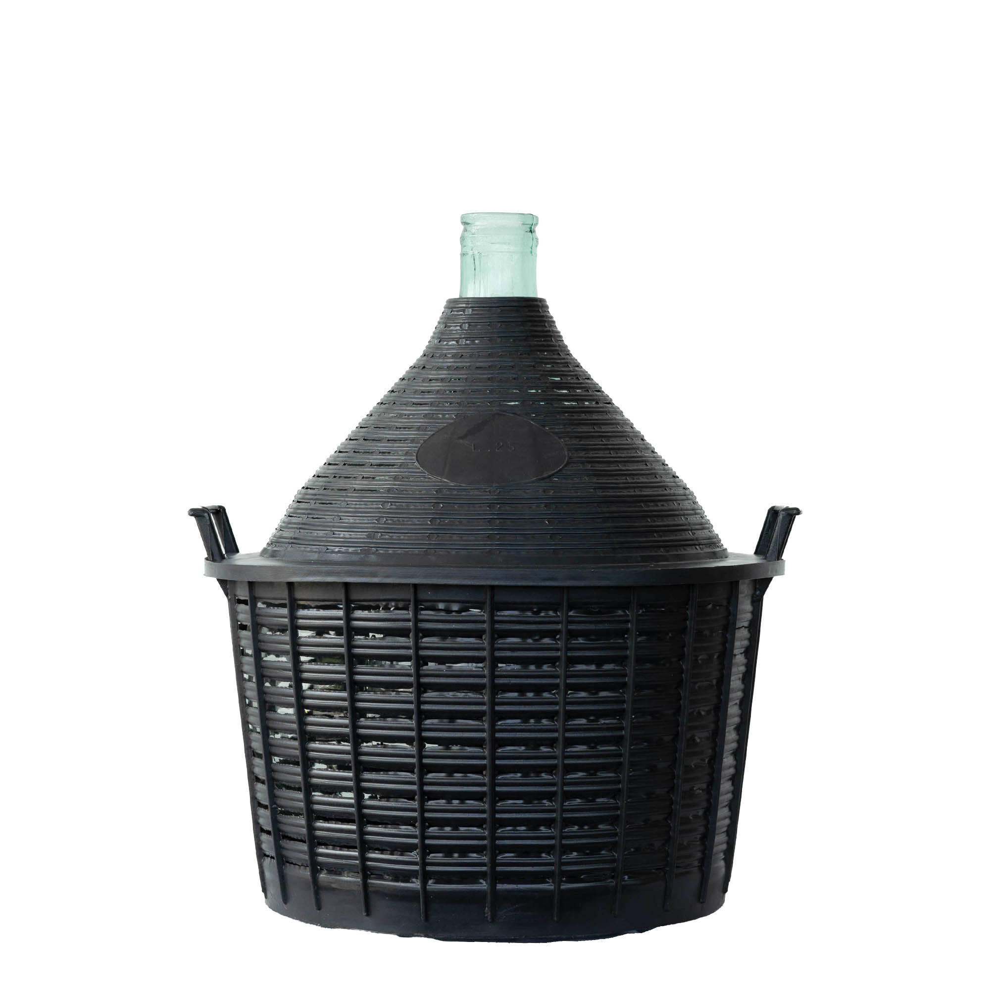 25 l balloon bottle narrow neck, glass, opening: slip lid 25 l balloon bottle narrow neck, glass, opening: slip lid