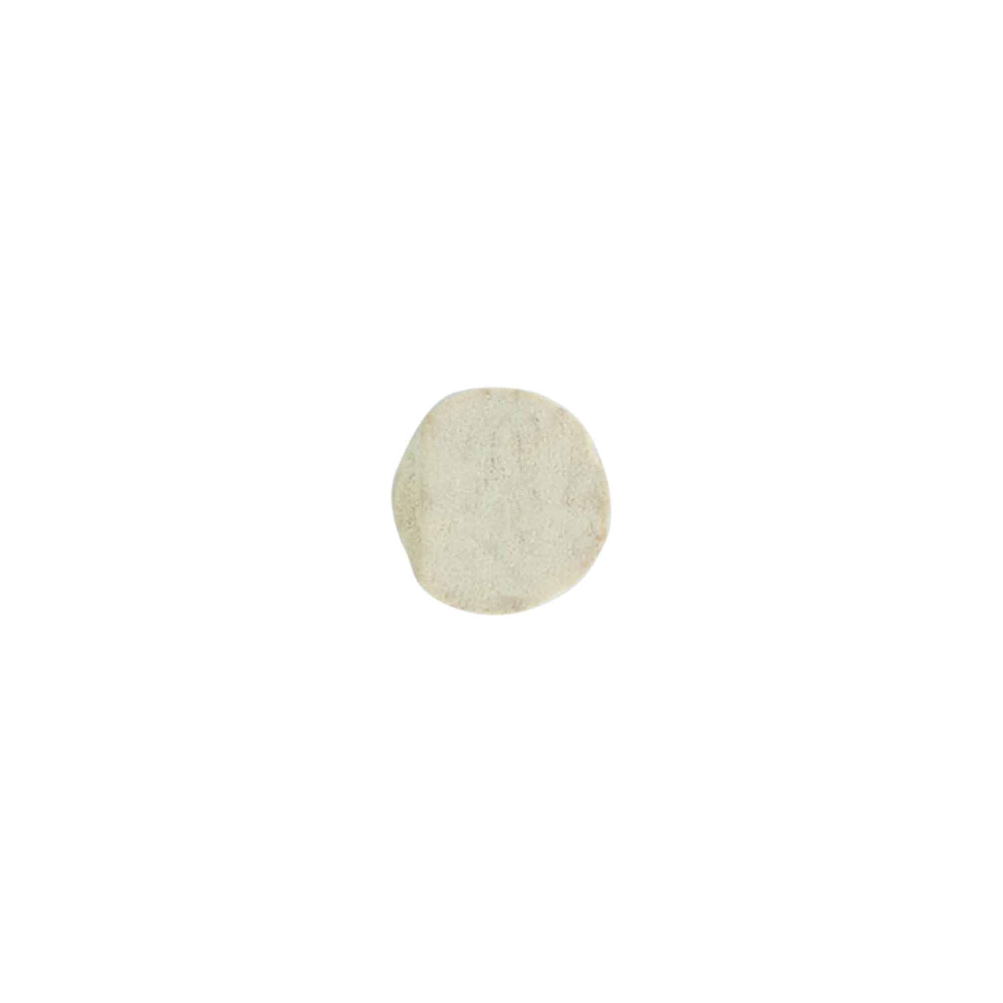 Tapered cork 9-12 x 22, natural cork, bleached, for opening: cork