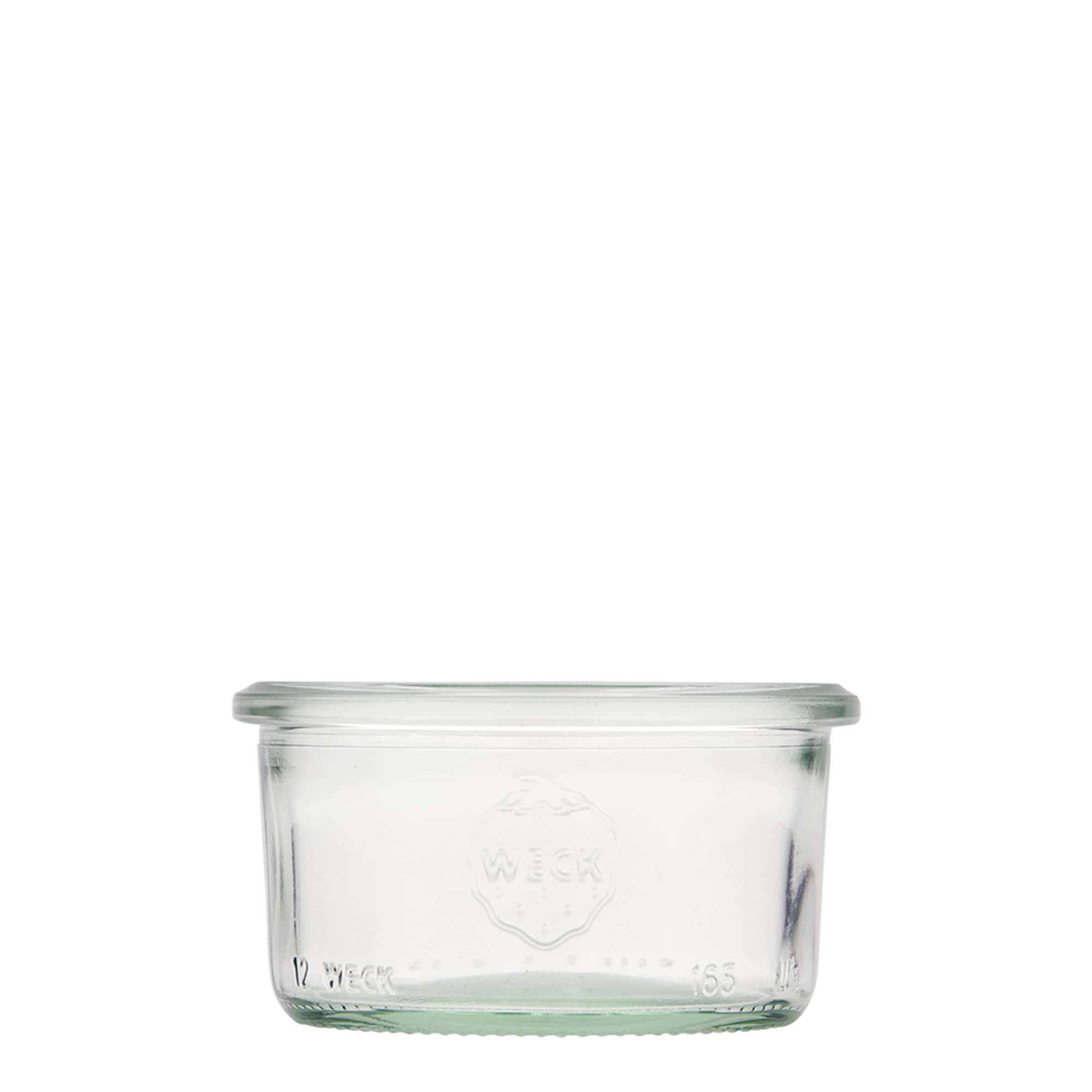 165 ml WECK inverted glass, opening: round rim
