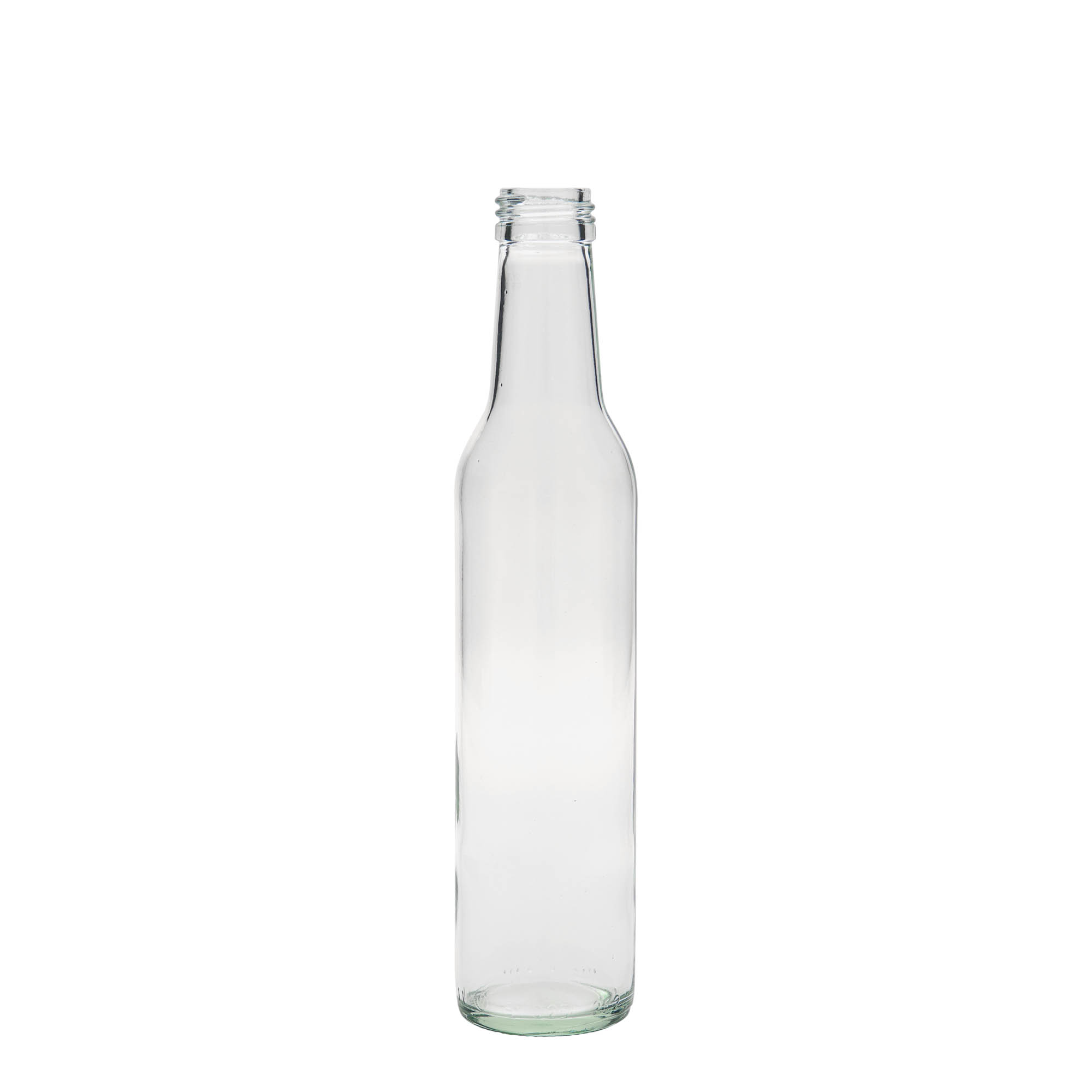 250 ml glass bottle 'Cilindrica', opening: PP 28 250 ml glass bottle 'Cilindrica', opening: PP 28