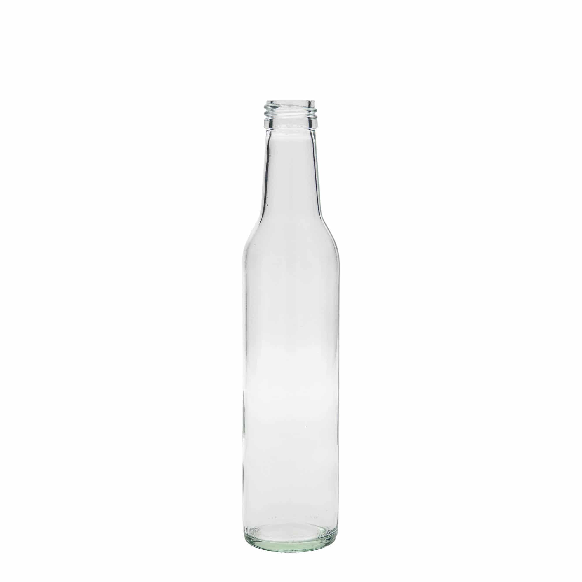250 ml glass bottle 'Cilindrica', opening: PP 28