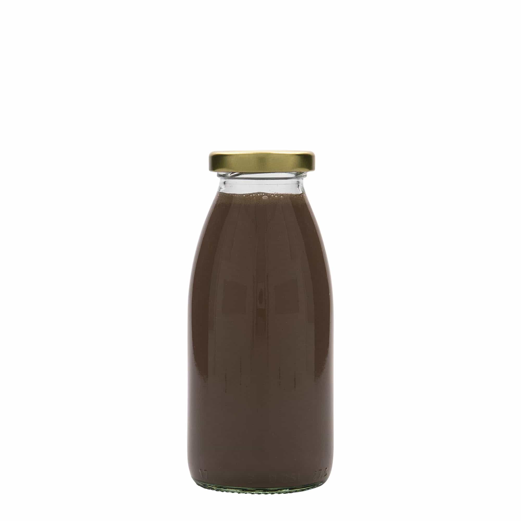 250 ml glass bottle ‘Vroni’, closure: twist off (TO 43)