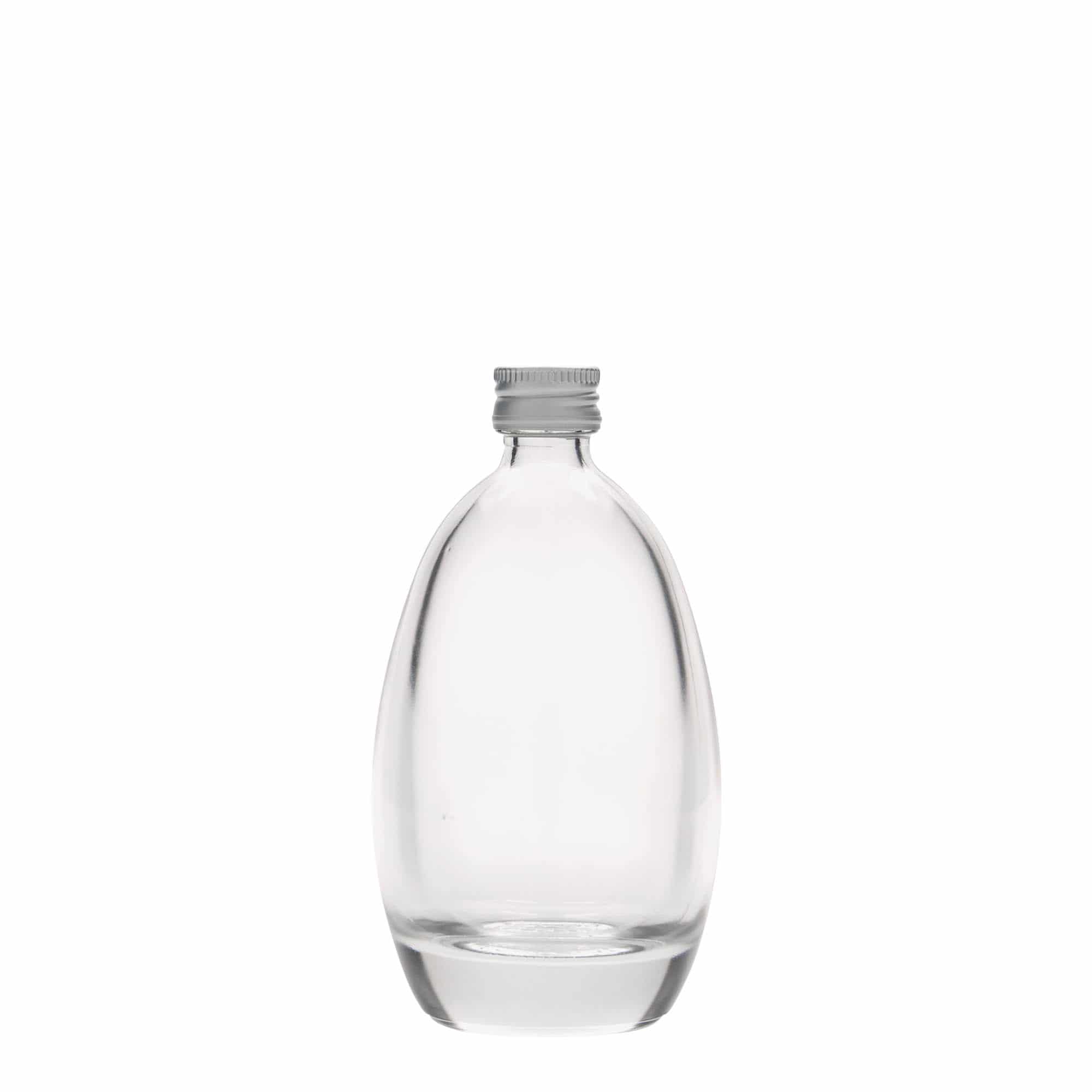 100 ml glass bottle 'Egg', opening: PP 18