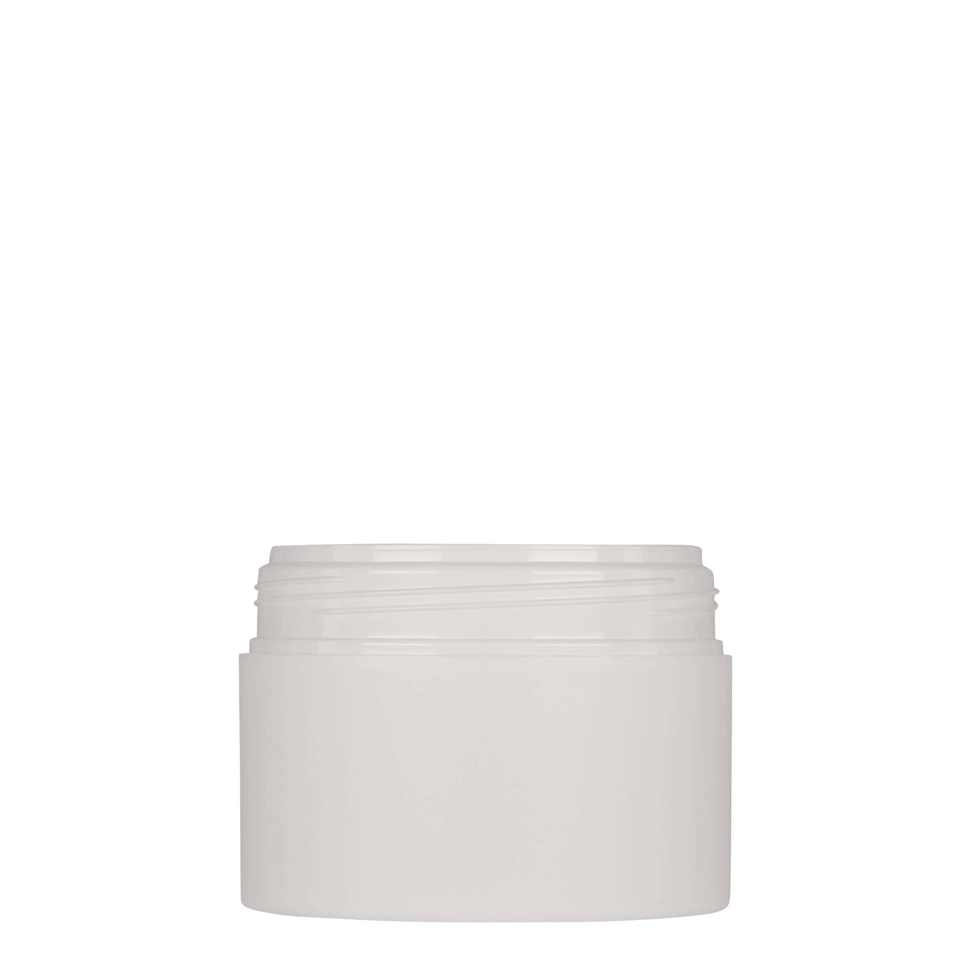 150 ml plastic jar ‘Antonella’, PP, white, opening: screw cap