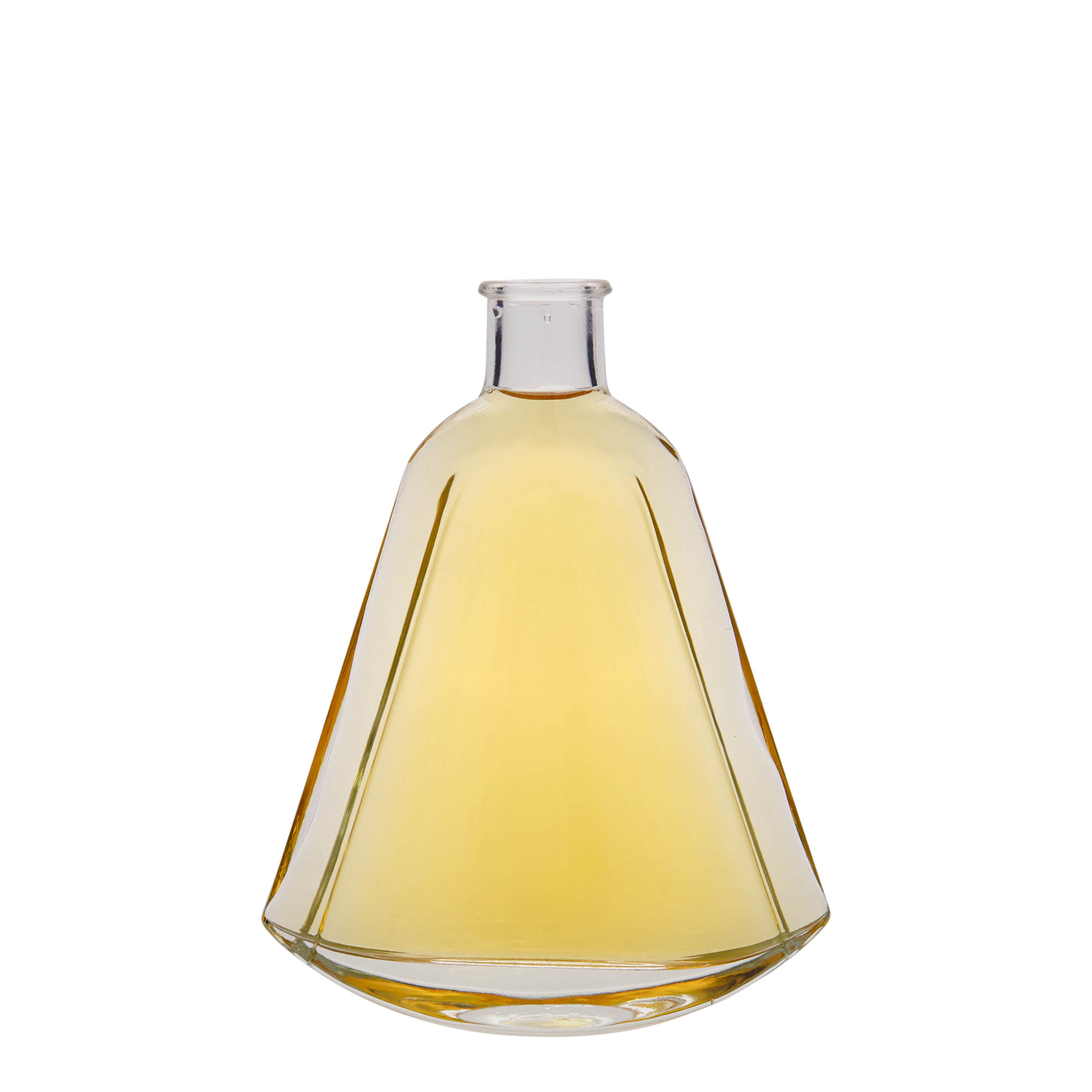 200 ml glass bottle 'Maurizio', oval, opening: cork 200 ml glass bottle 'Maurizio', oval, opening: cork