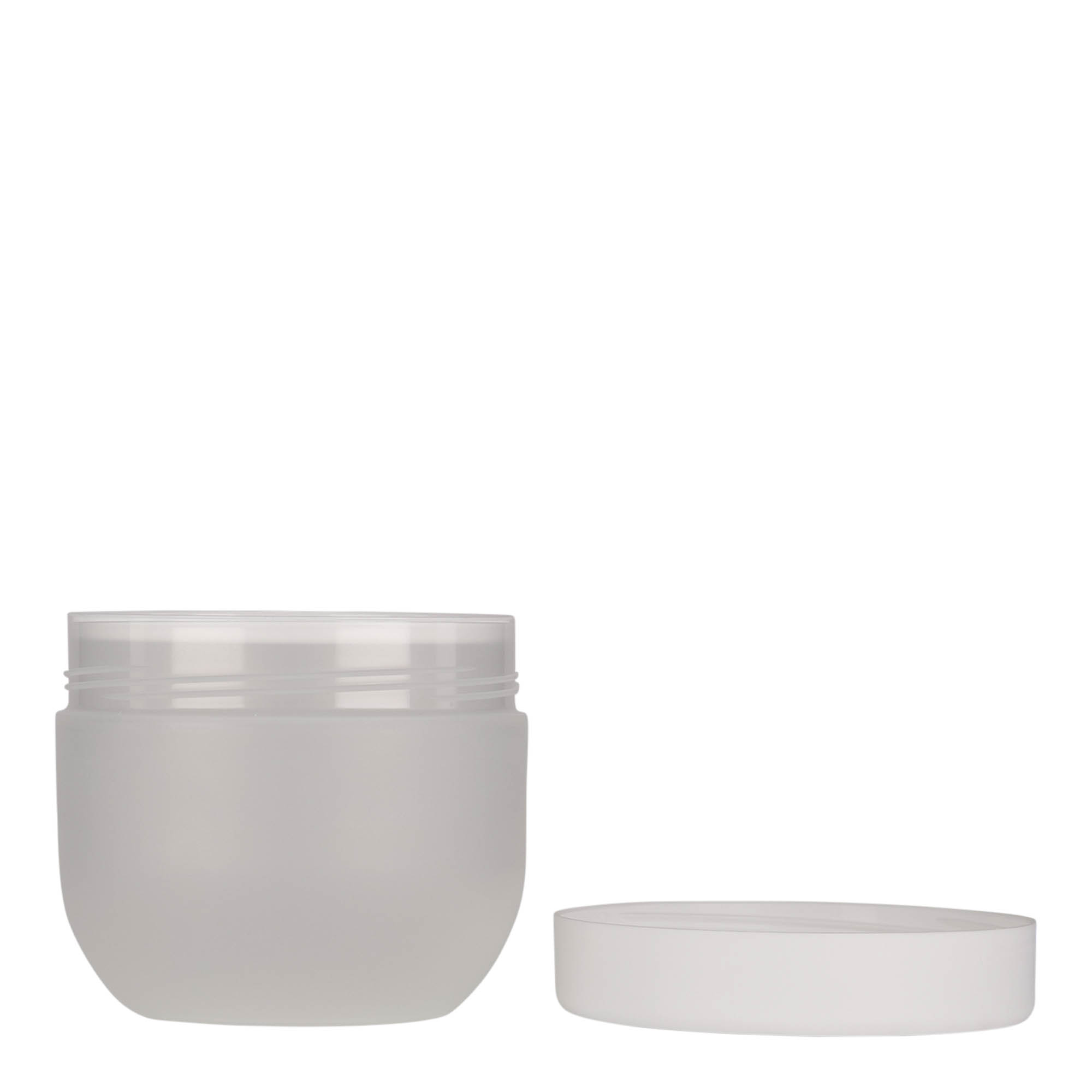 500 ml plastic jar 'Magic', PP, natural, opening: screw cap 500 ml plastic jar 'Magic', PP, natural, opening: screw cap