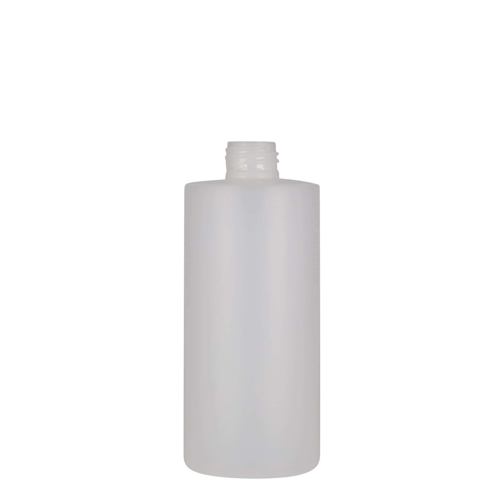 300 ml plastic bottle 'Pipe', HDPE, white, opening: 24/410 300 ml plastic bottle 'Pipe', HDPE, white, opening: 24/410