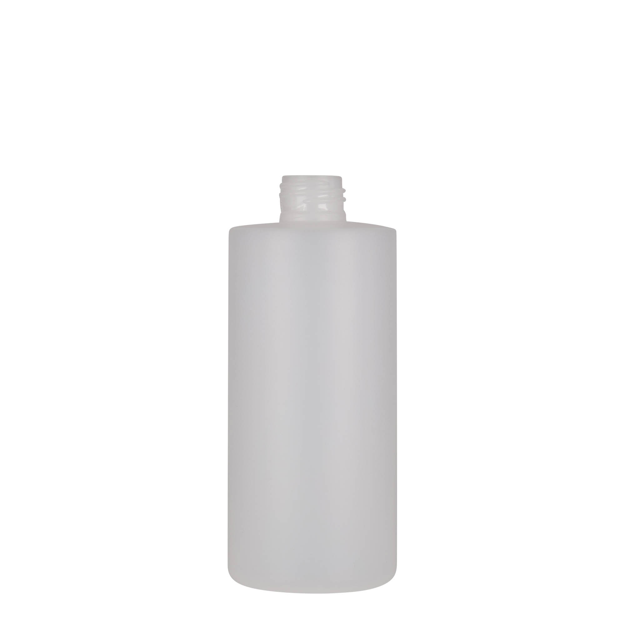 300 ml plastic bottle 'Pipe', HDPE, white, opening: 24/410 300 ml plastic bottle 'Pipe', HDPE, white, opening: 24/410