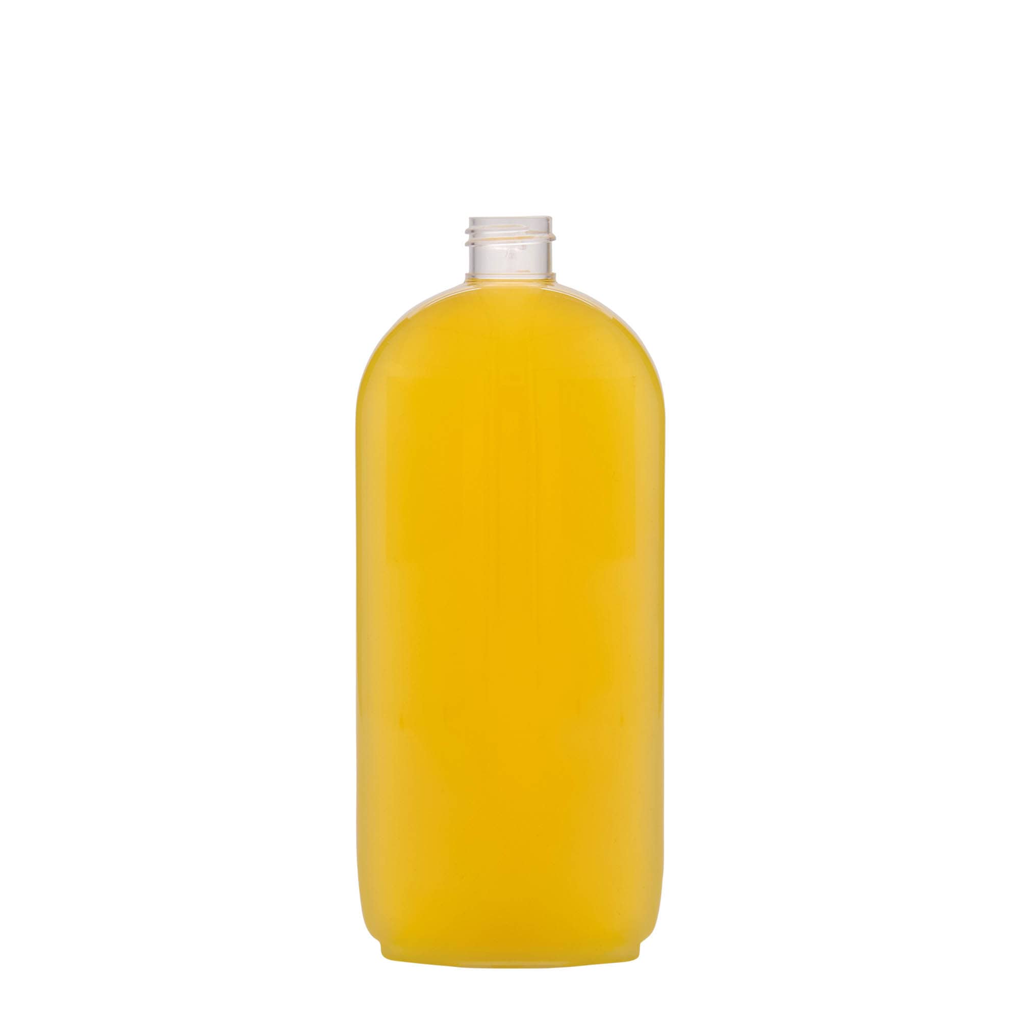 500 ml PET bottle 'Iris', oval, plastic, neck: 24/410
