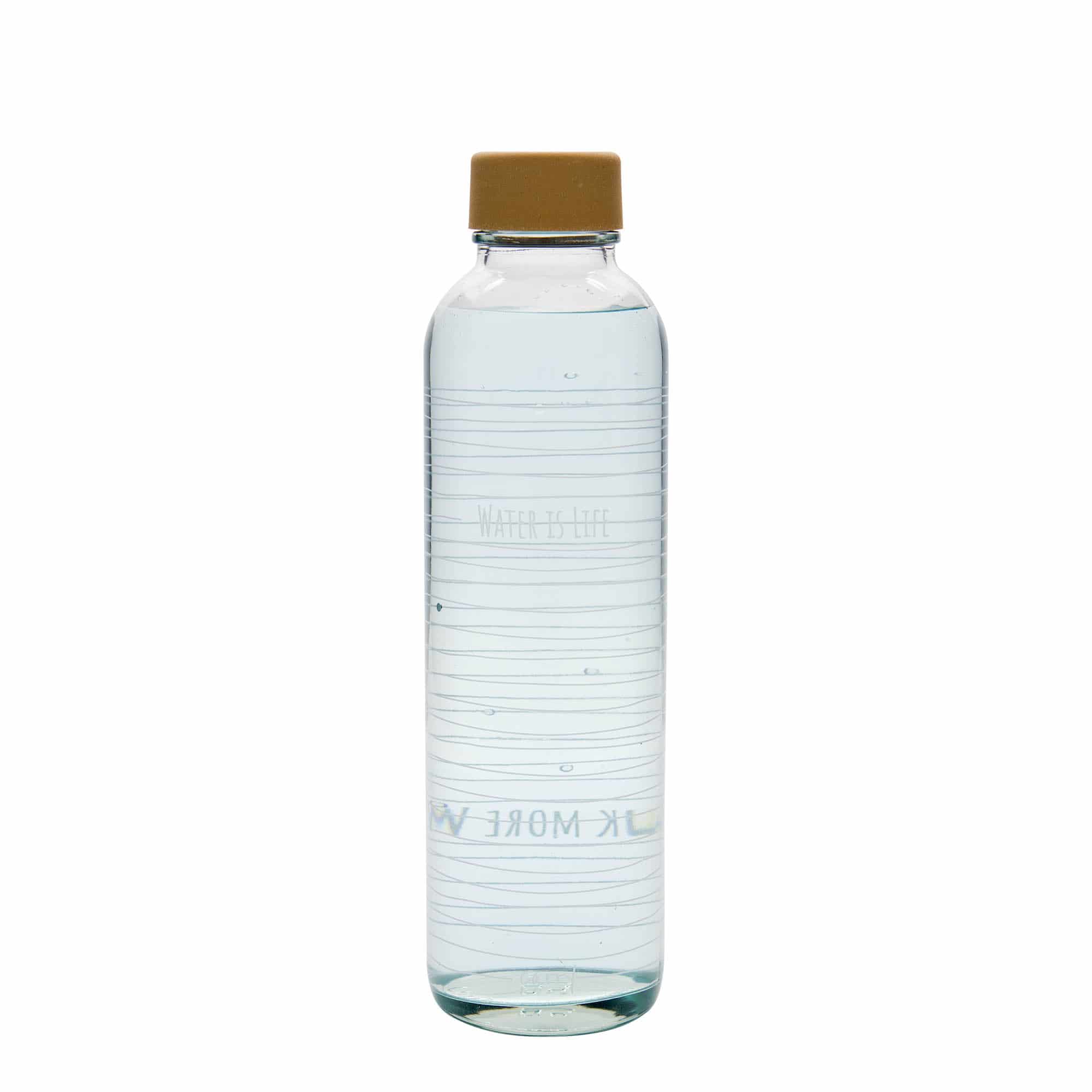 700 ml water bottle ‘CARRY Bottle’, print: Water is Life, closure: screw cap