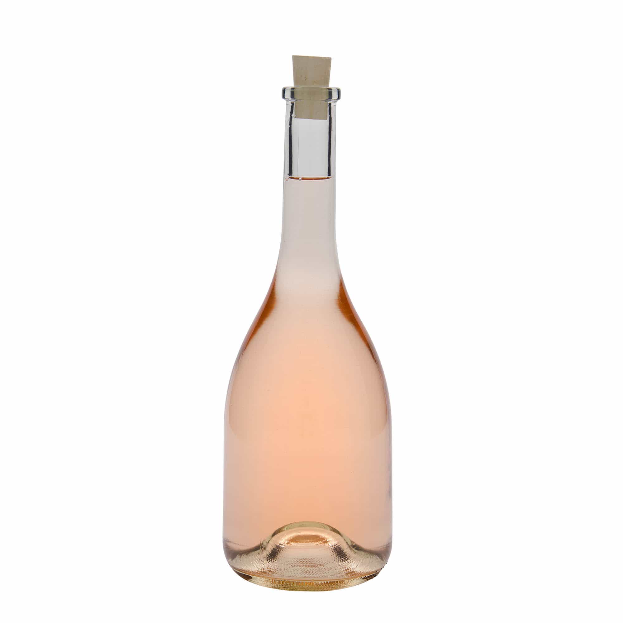 750 ml glass bottle 'Rustica', opening: cork