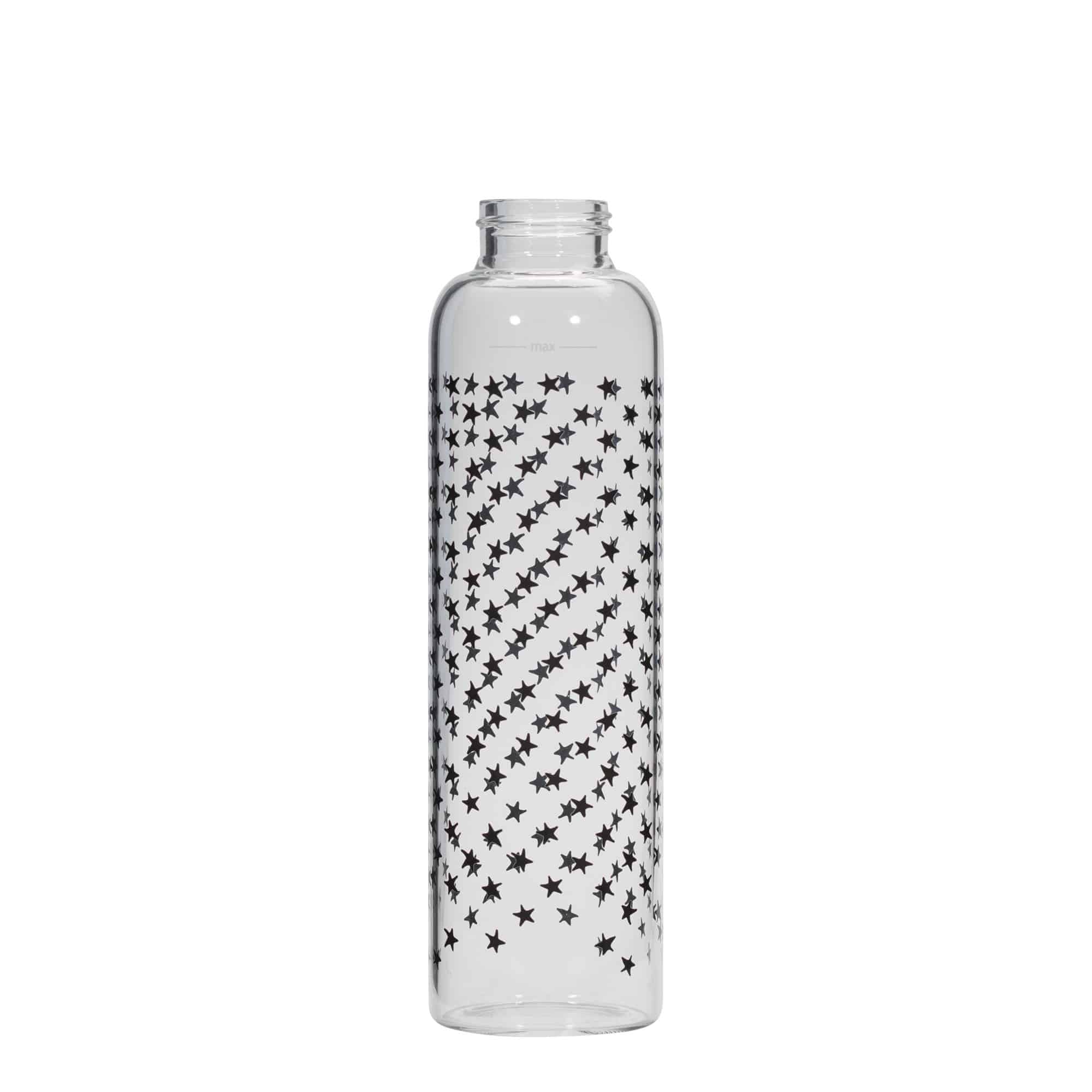 500 ml drinking bottle 'Perseus - Black Stars', opening: screw cap