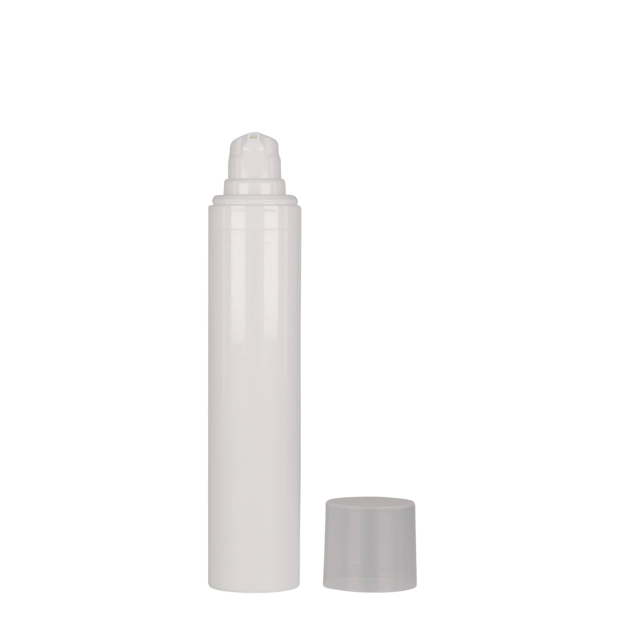 50 ml Airless Dispenser 'Micro', white PP plastic 50 ml Airless Dispenser 'Micro', white PP plastic