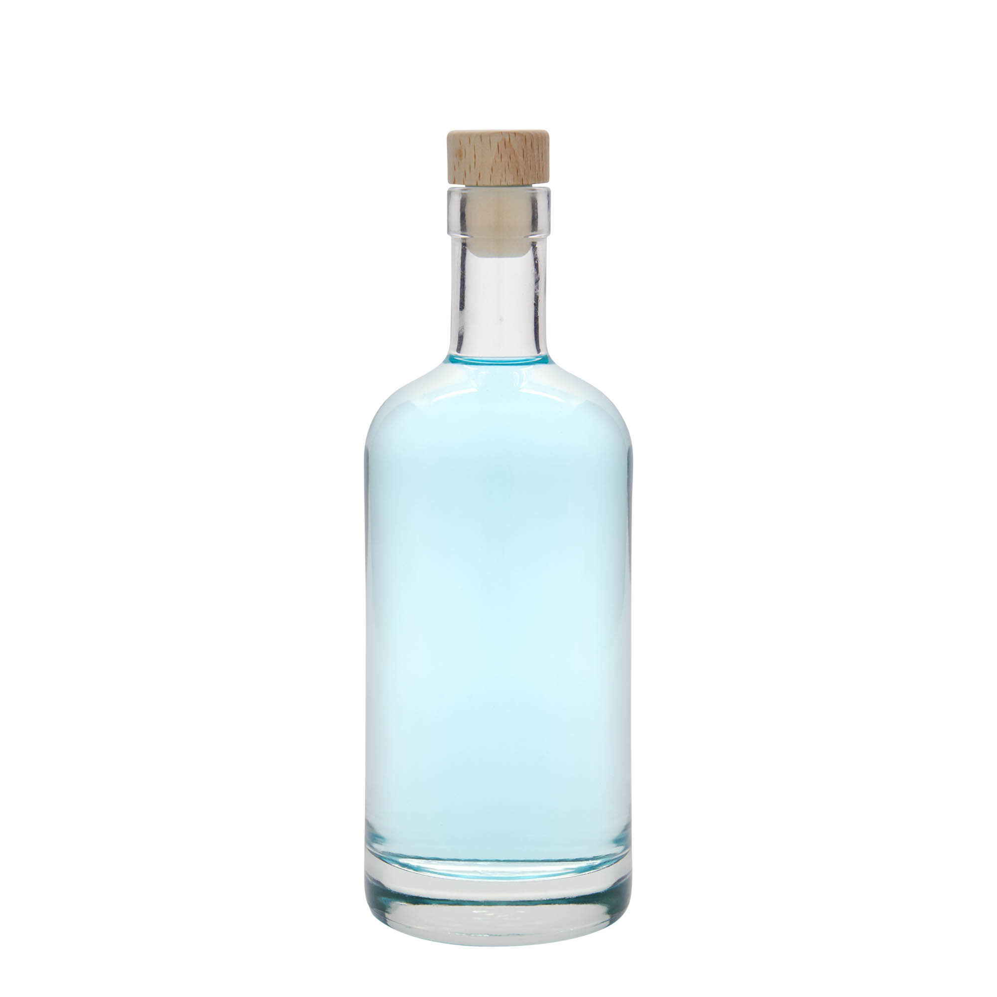 500 ml glass bottle 'Linea Uno', opening: cork 500 ml glass bottle 'Linea Uno', opening: cork