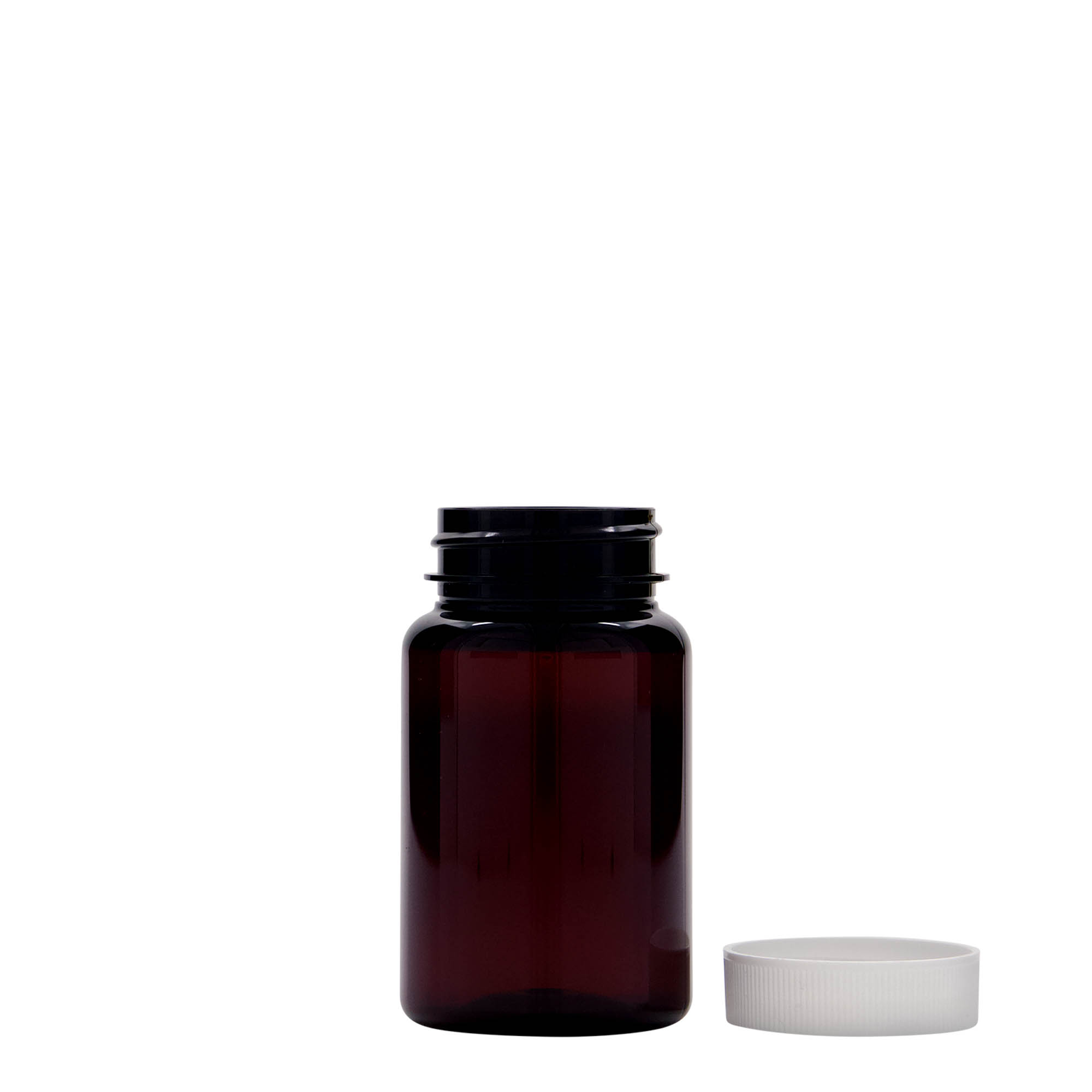 75 ml PET bottle, plastic, brown, opening: 38/400