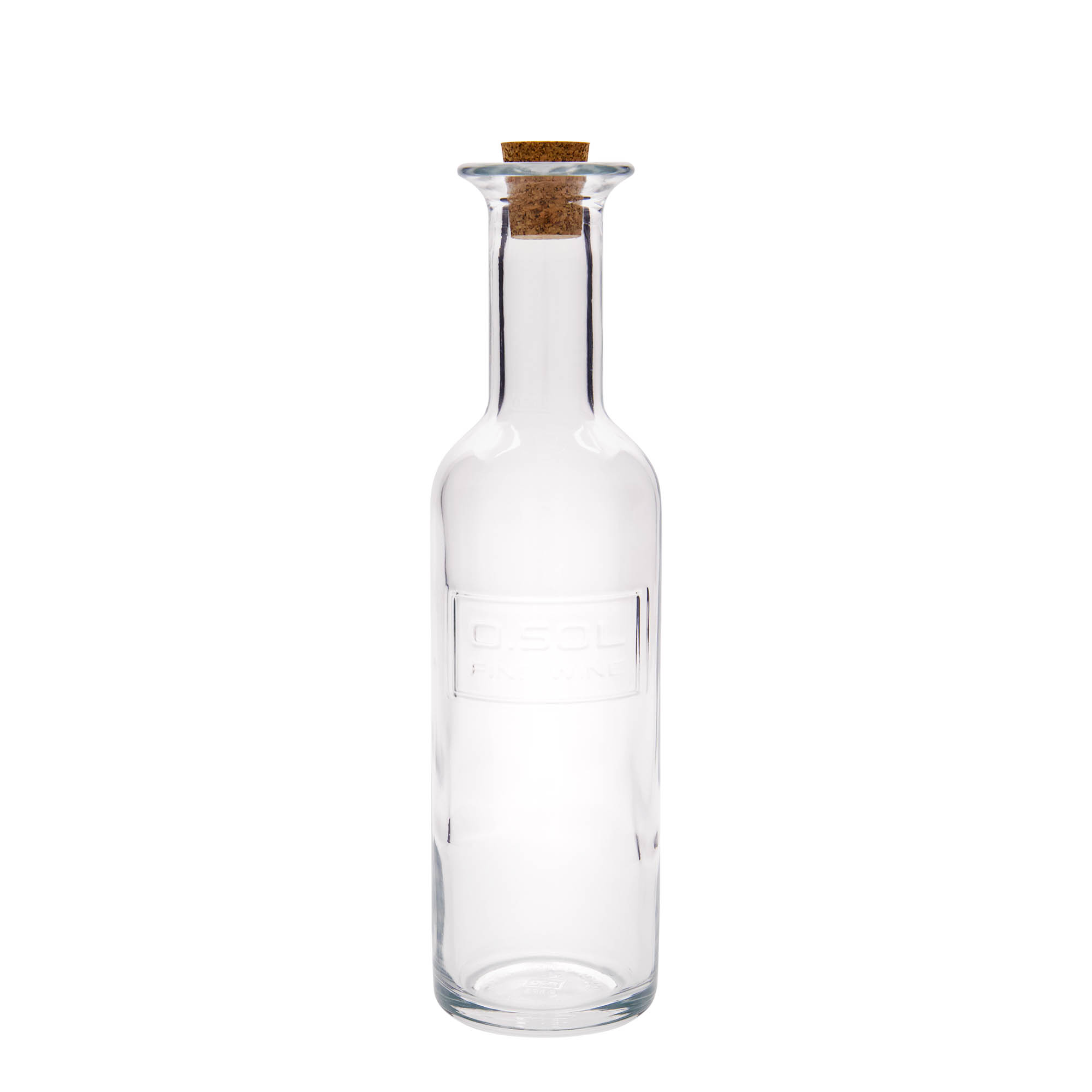 500 ml glass bottle 'Optima Fine Wine', opening: cork