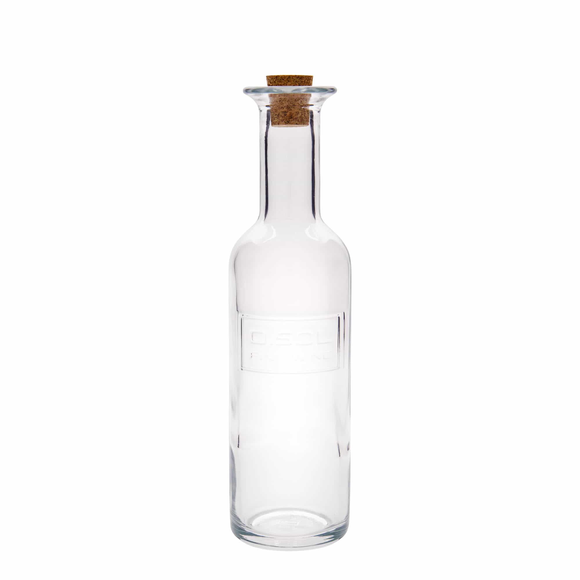 500 ml glass bottle ‘Optima Fine Wine’, opening: cork