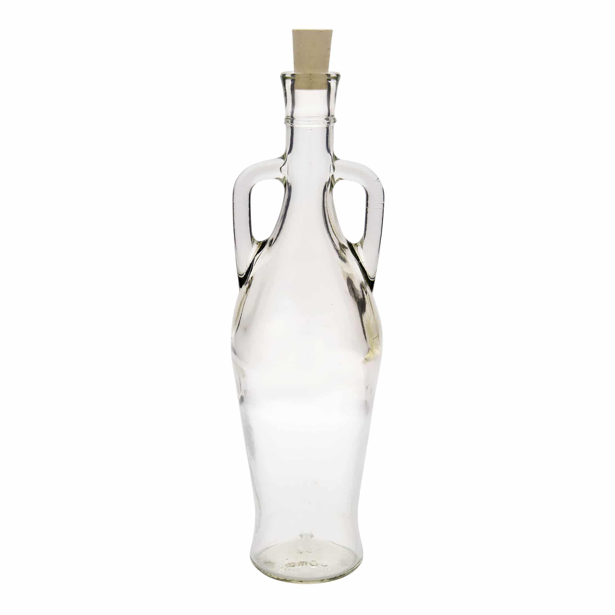 750 ml glass bottle ‘Amphora’, opening: cork