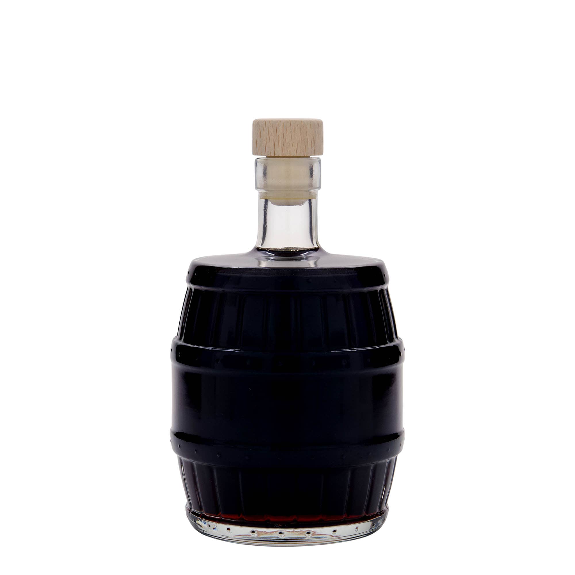500 ml glass bottle 'barrel', opening: cork