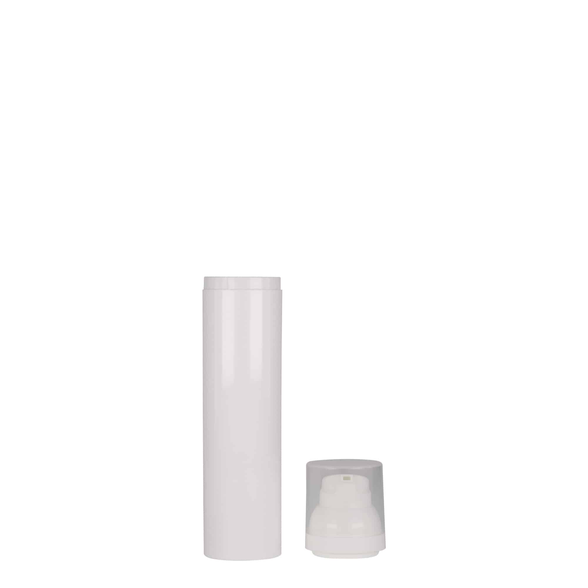 100 ml Airless Dispenser 'Mezzo', PP plastic, white 100 ml Airless Dispenser 'Mezzo', PP plastic, white
