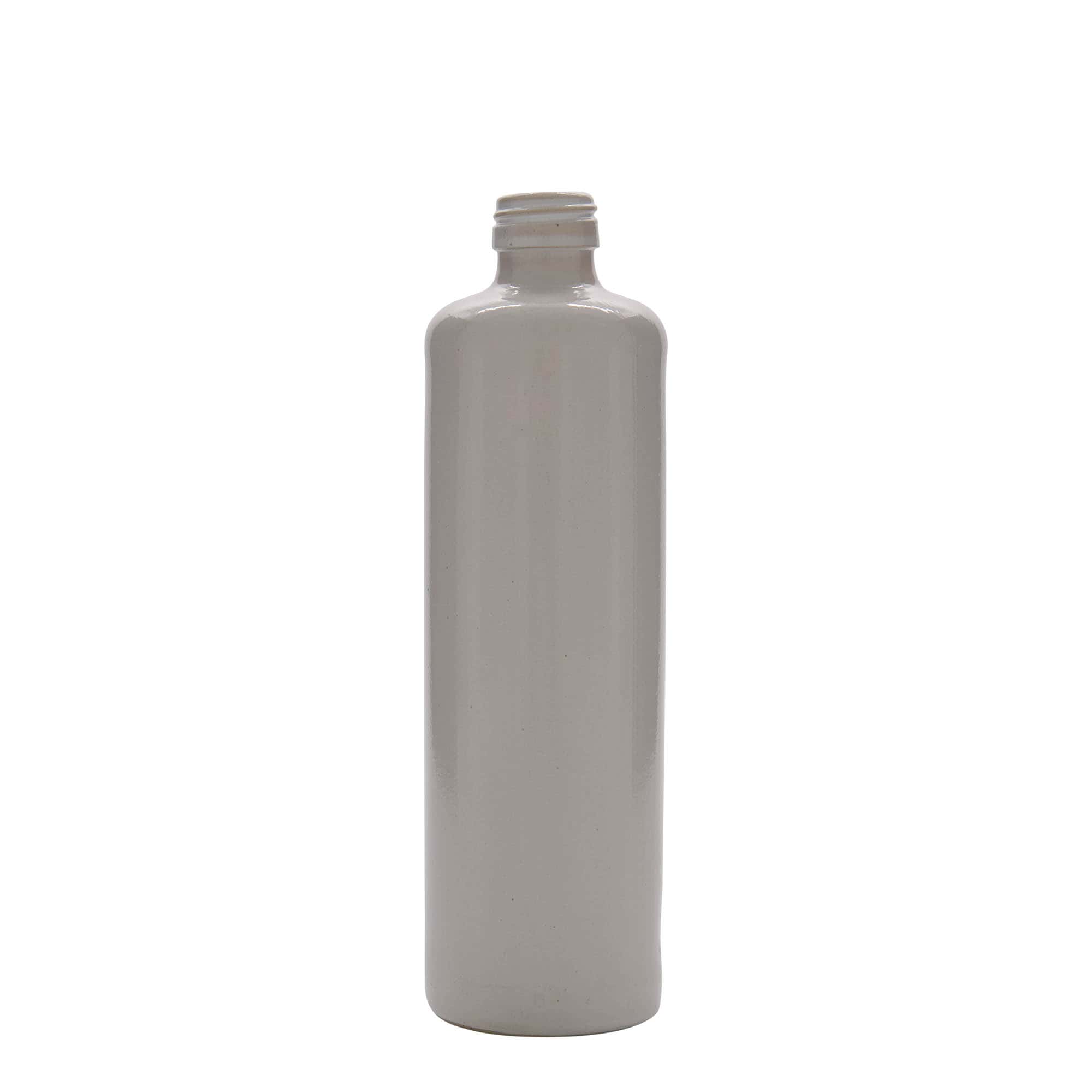 500 ml clay jug, stoneware, white, opening: PP 31.5