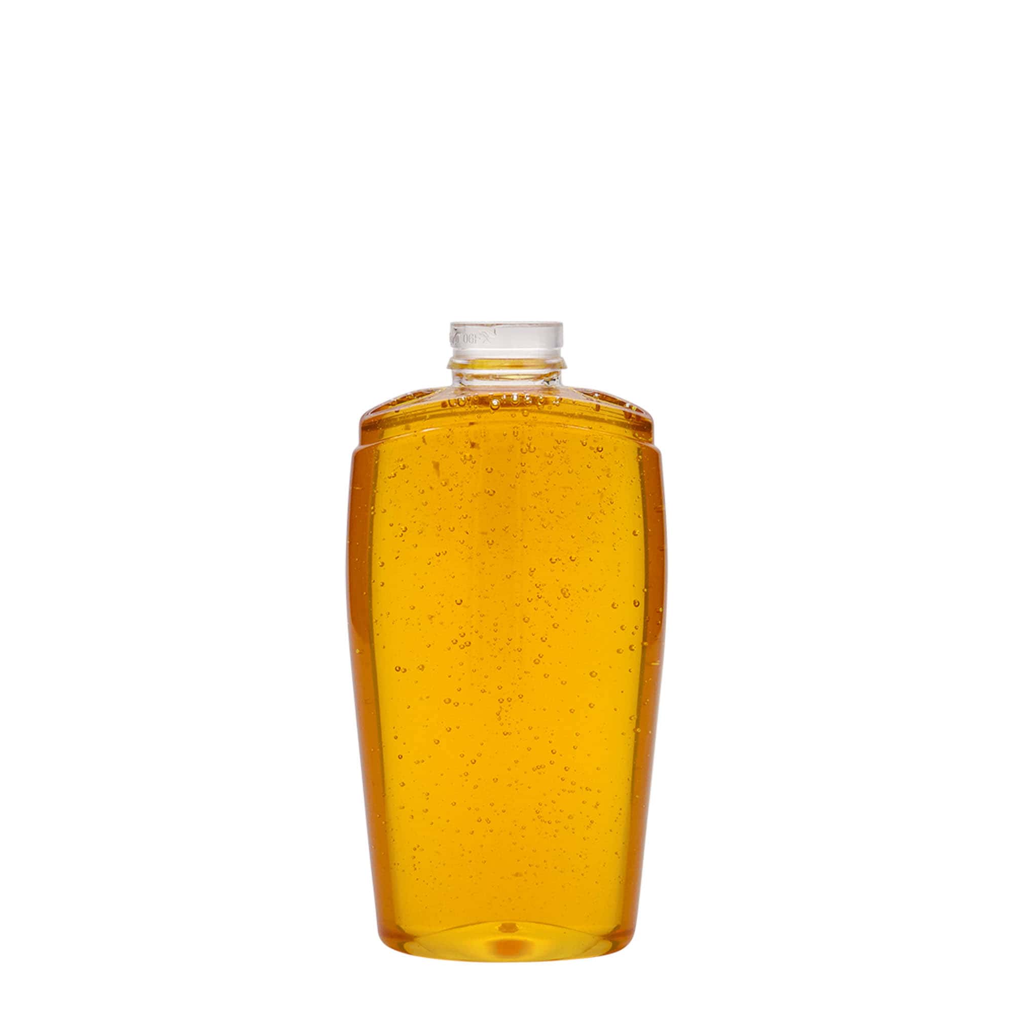 200 ml PET bottle ‘Squeeze’, oval, plastic